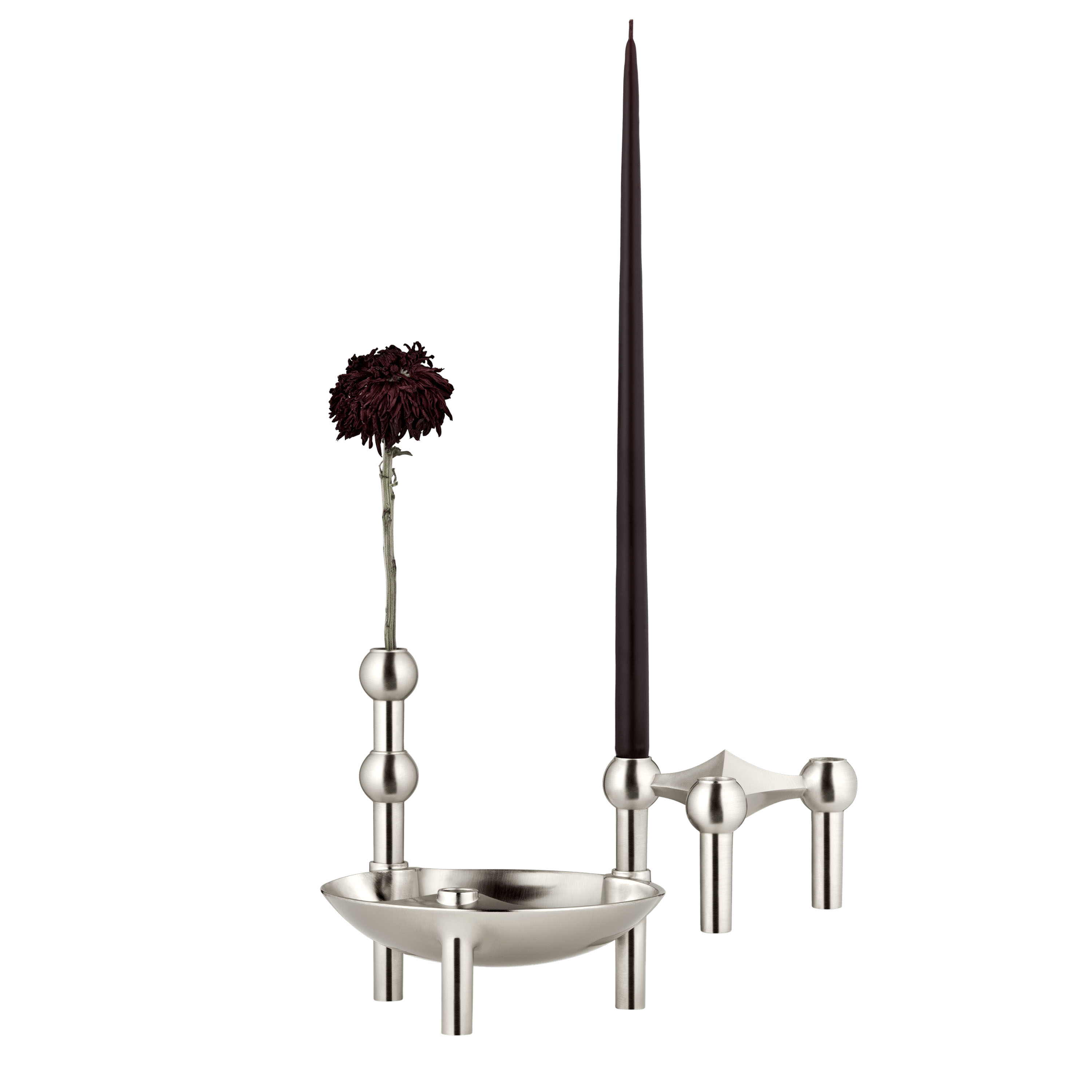 Stoff STOFF Nagel Vas Brushed Chrome