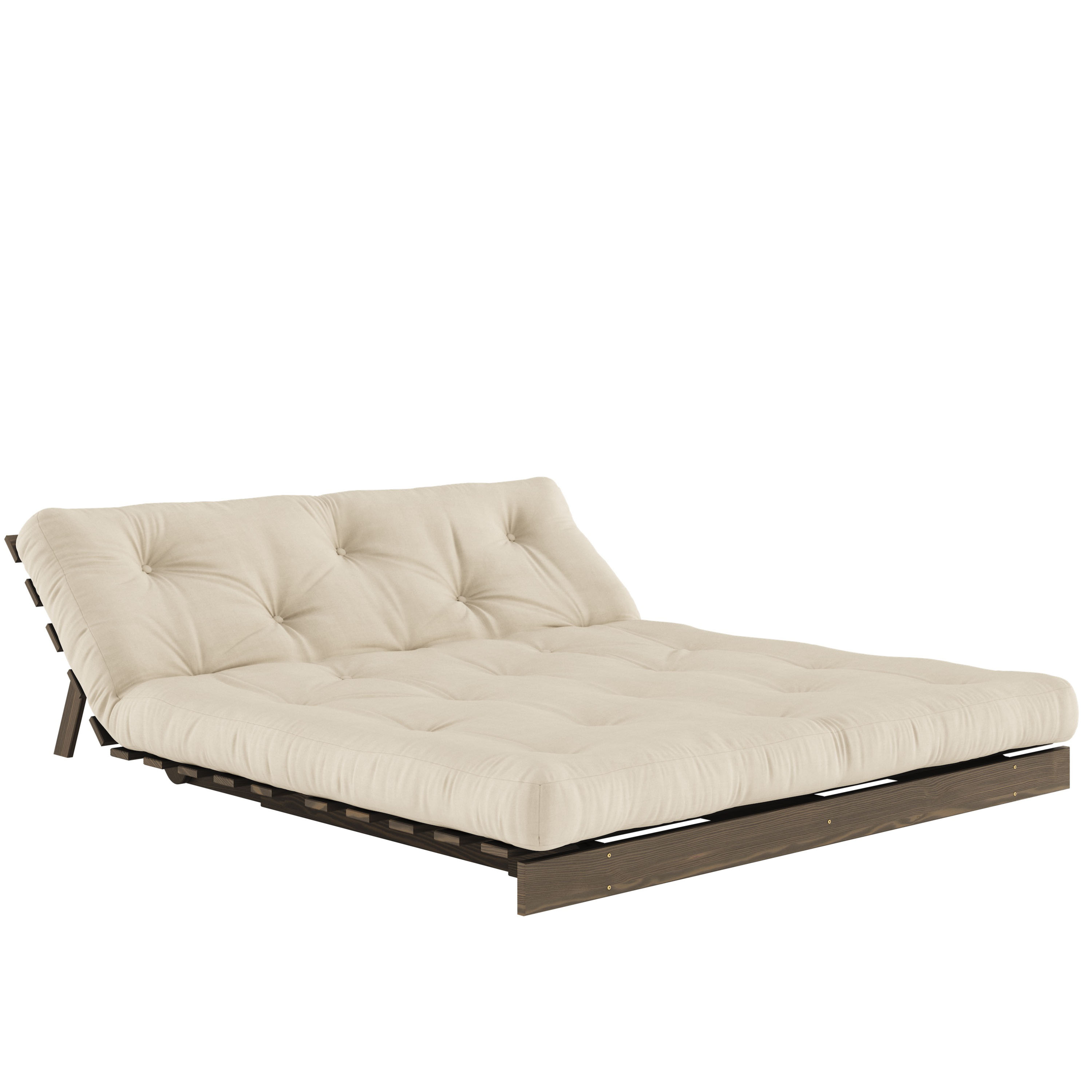 Karup Design Roots Vuodesohva Ruskea/Beige 160cm