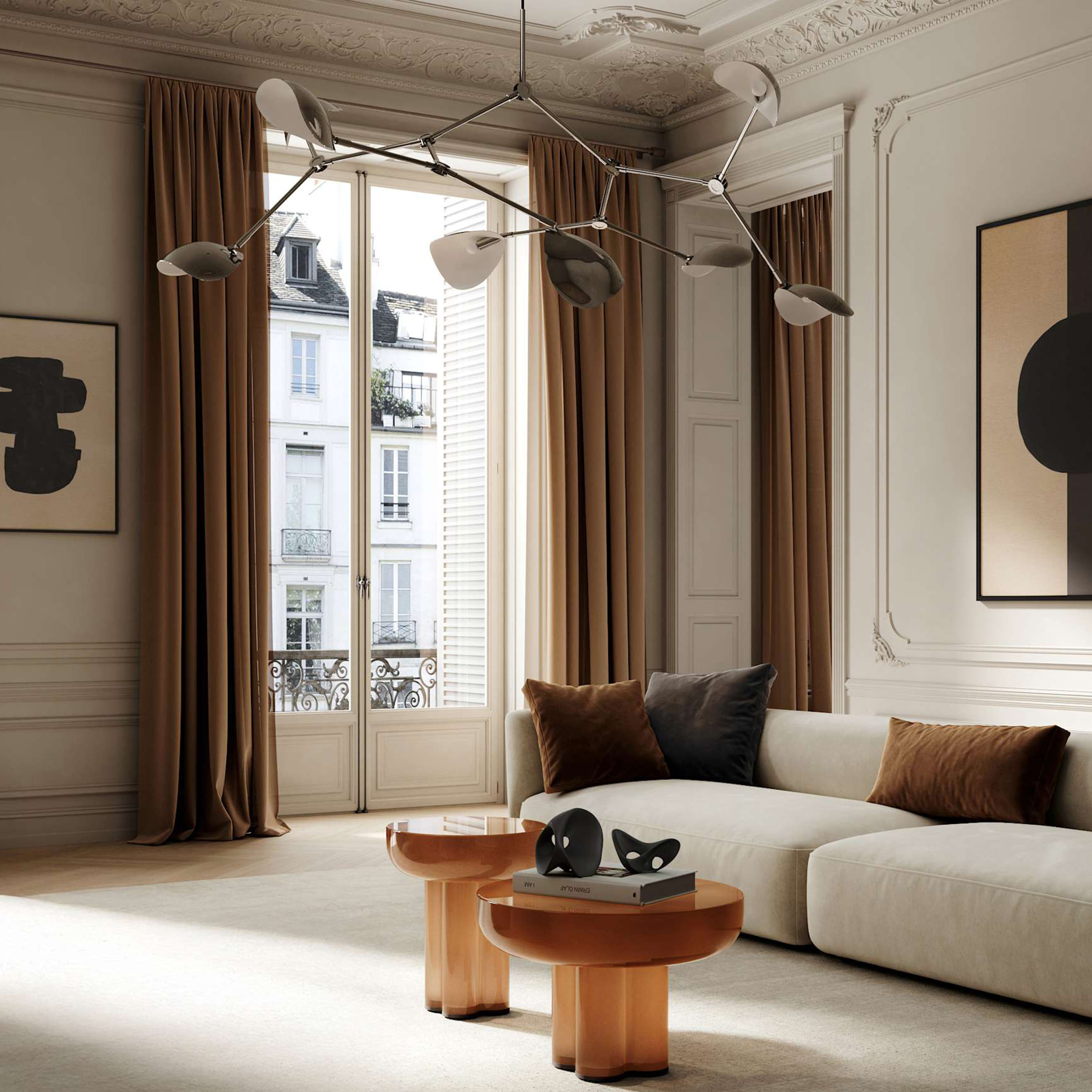 101 Copenhagen Crown Pöytä Caramel Low