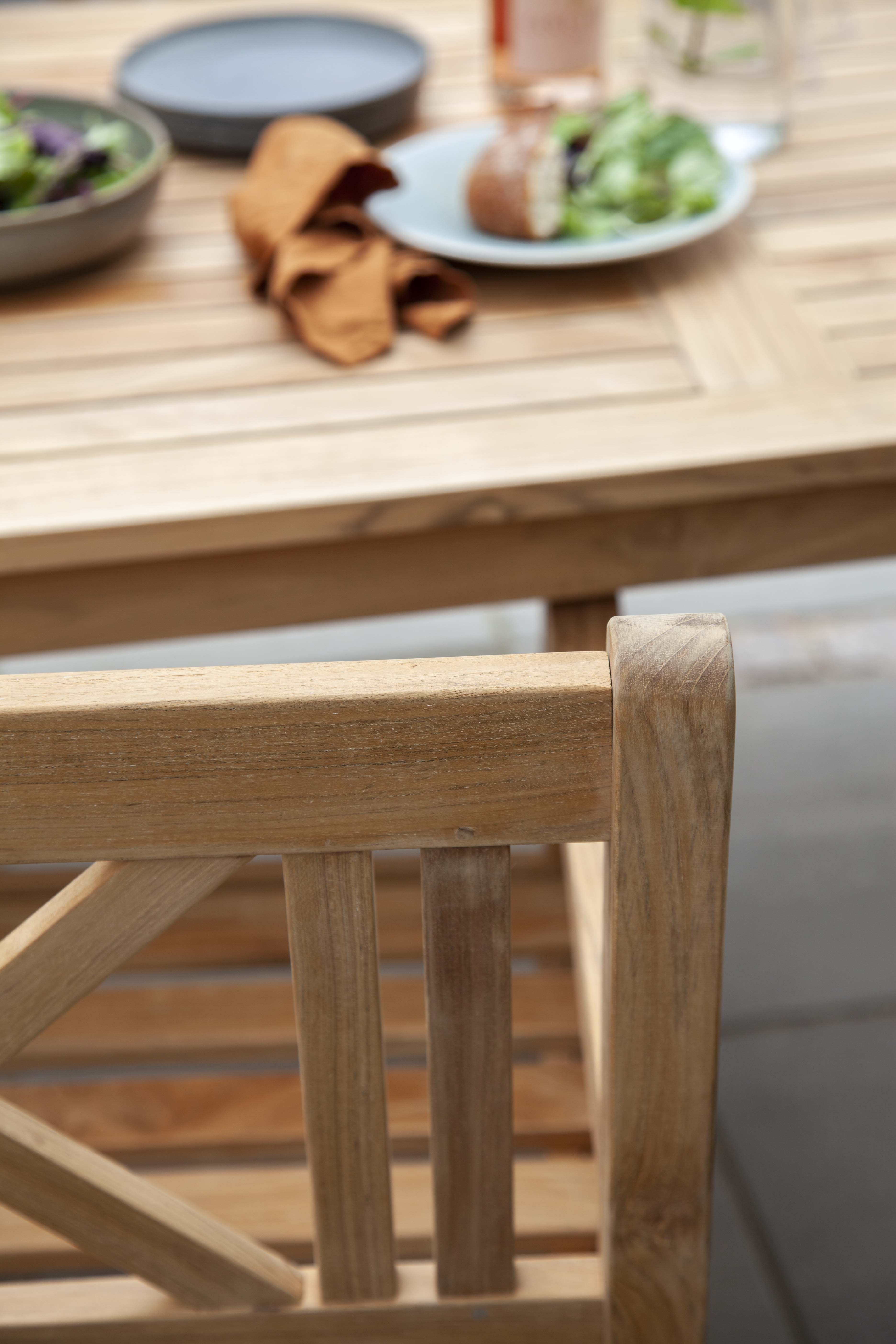 Cinas Rosenborg Esstisch Teak 165x80