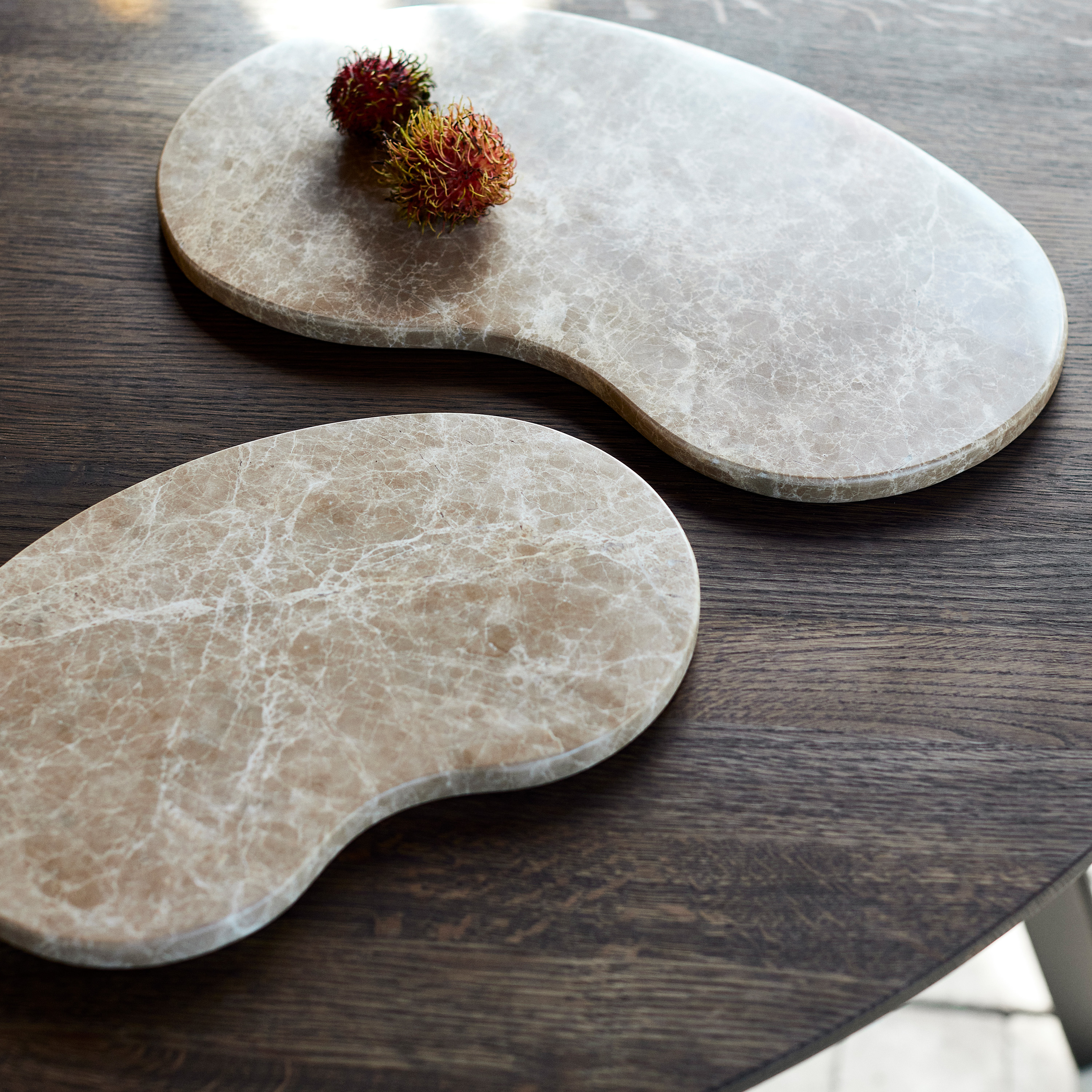 Muubs Suji Tapasbrett Sand Marble Large