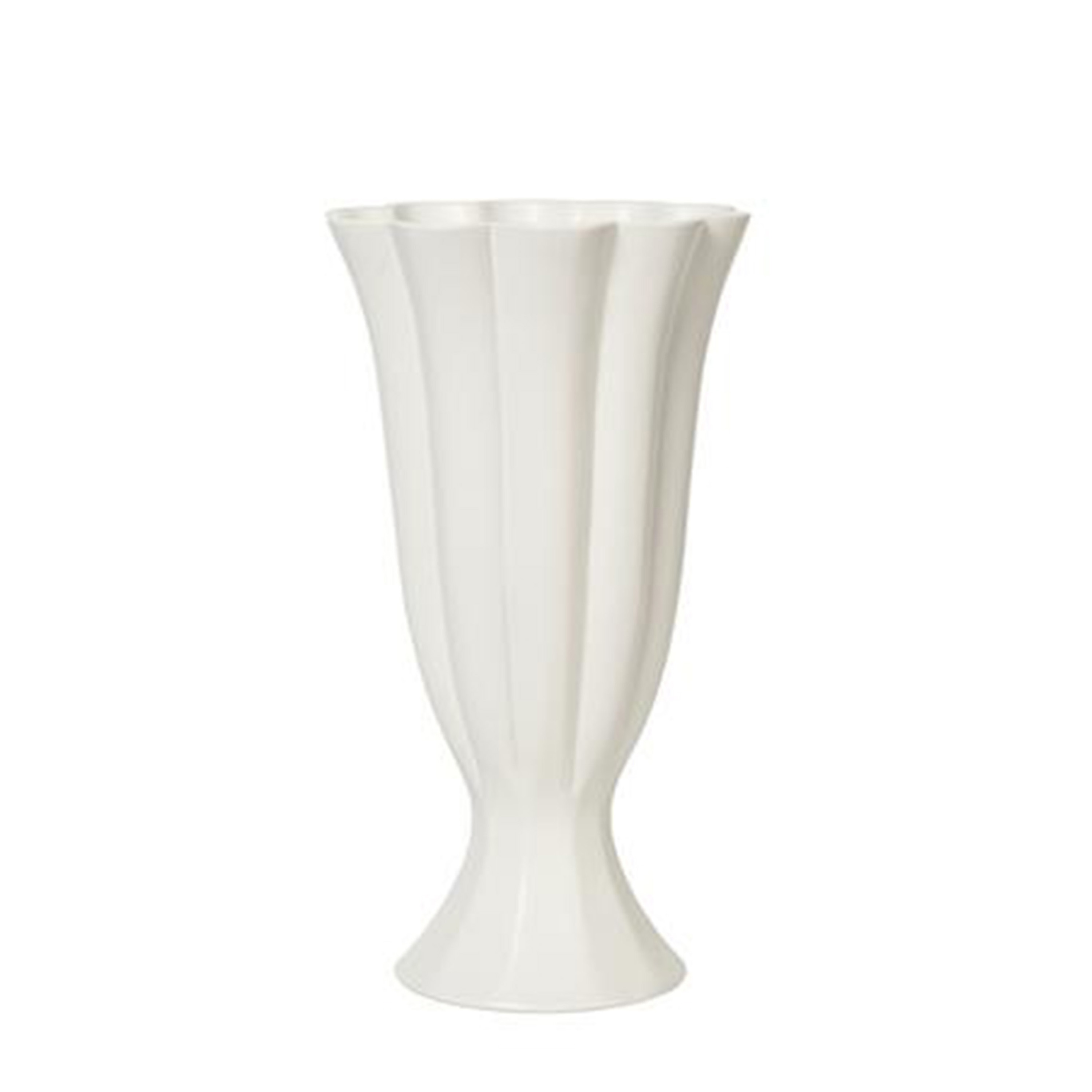 Broste Copenhagen - Heli Vase Creme Large - Beige