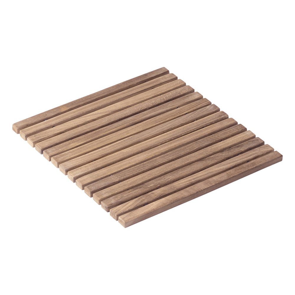 Badrumsmatta Teak 40cm