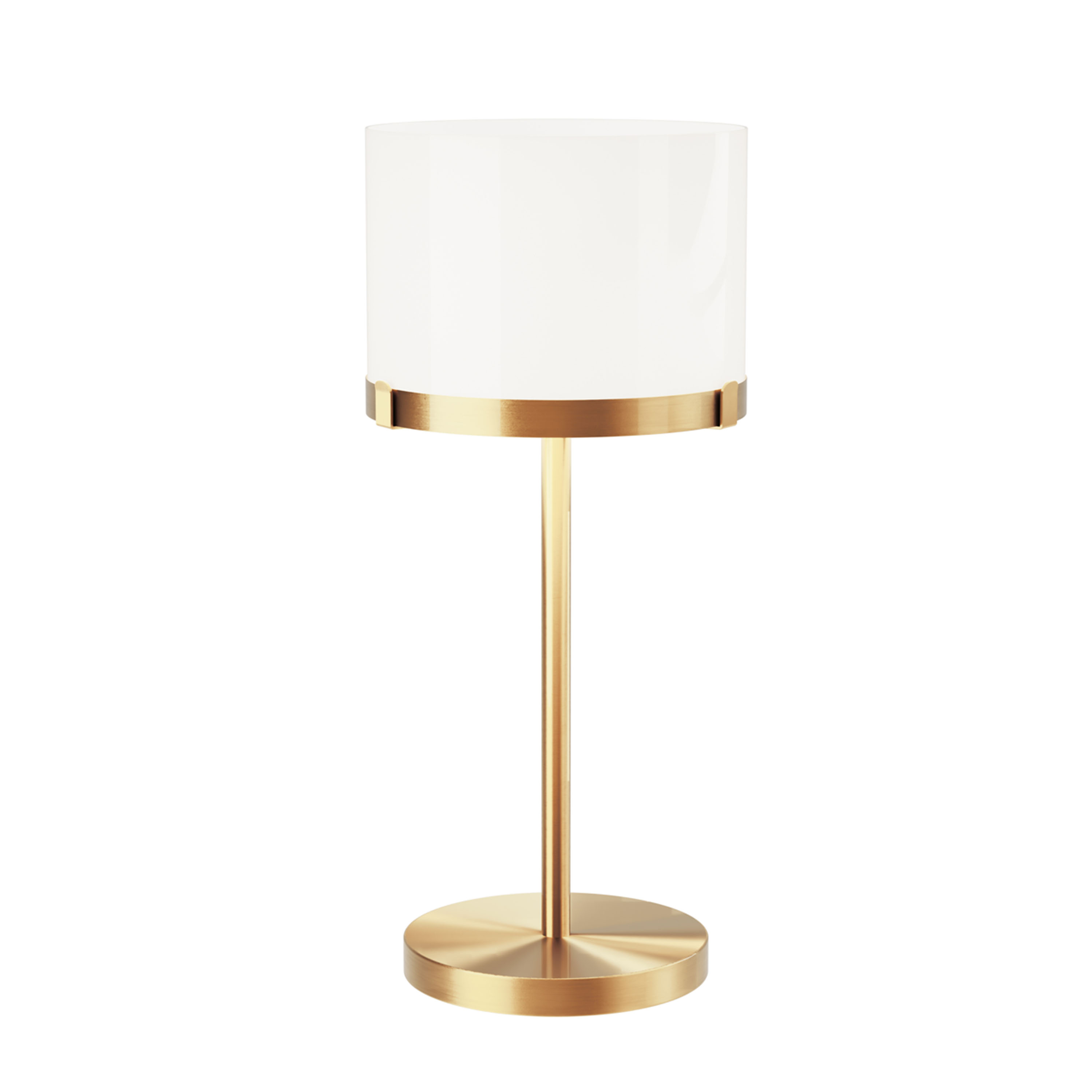 By Rydéns - Marcel Bordslampa Vit/Mässing 55cm