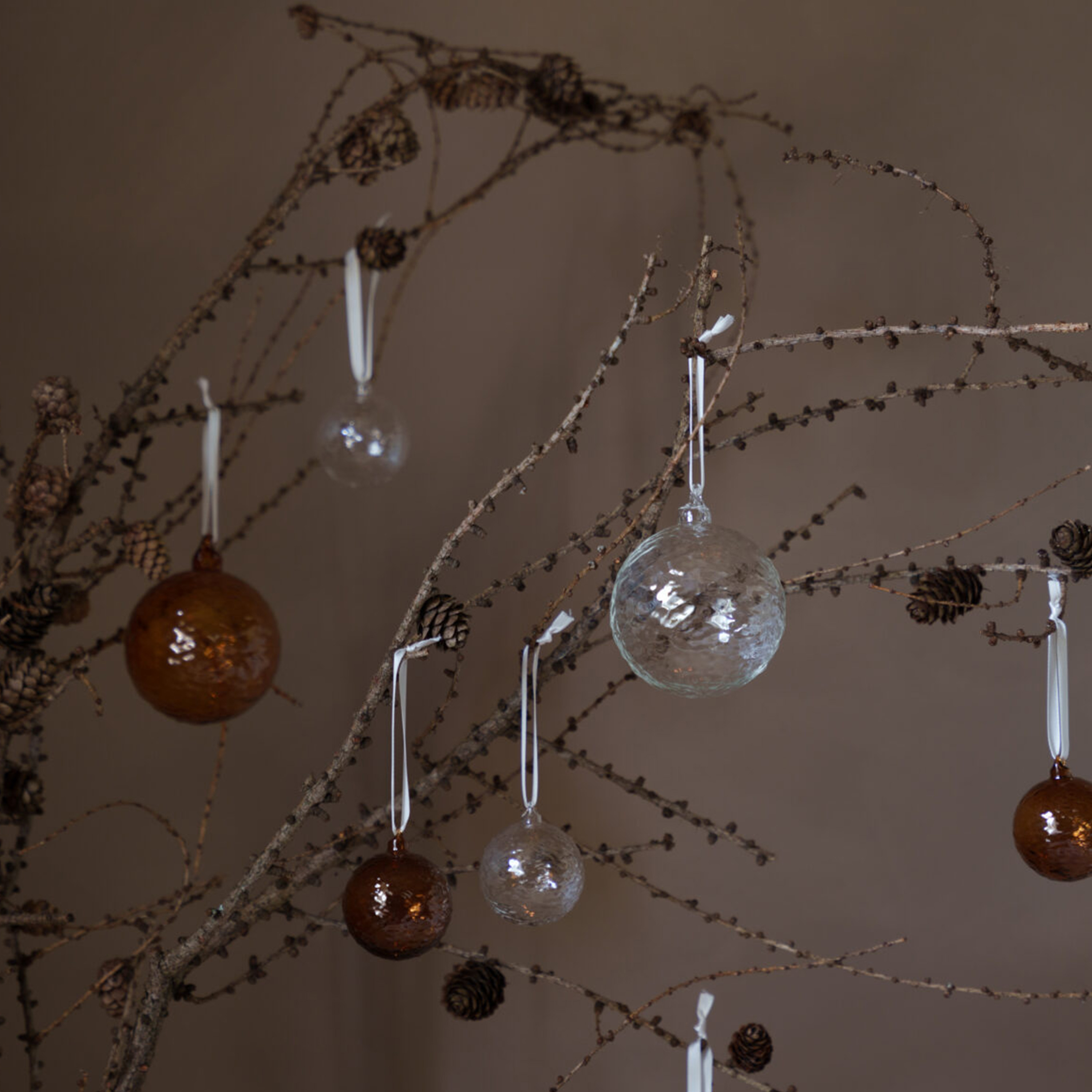 Gry Christmas Bauble 5cm 4-pack