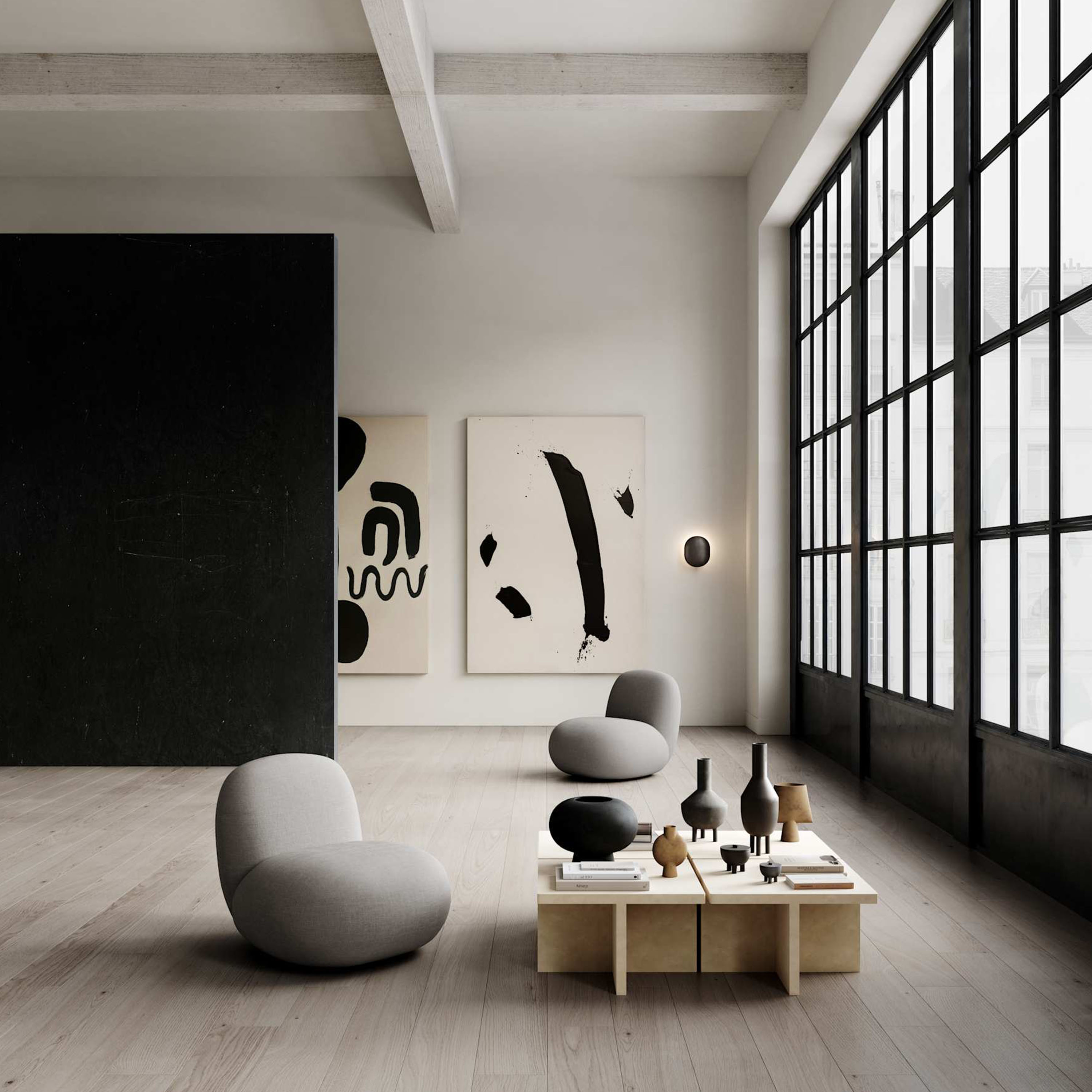 101 Copenhagen Clam Vegglampe Bronse