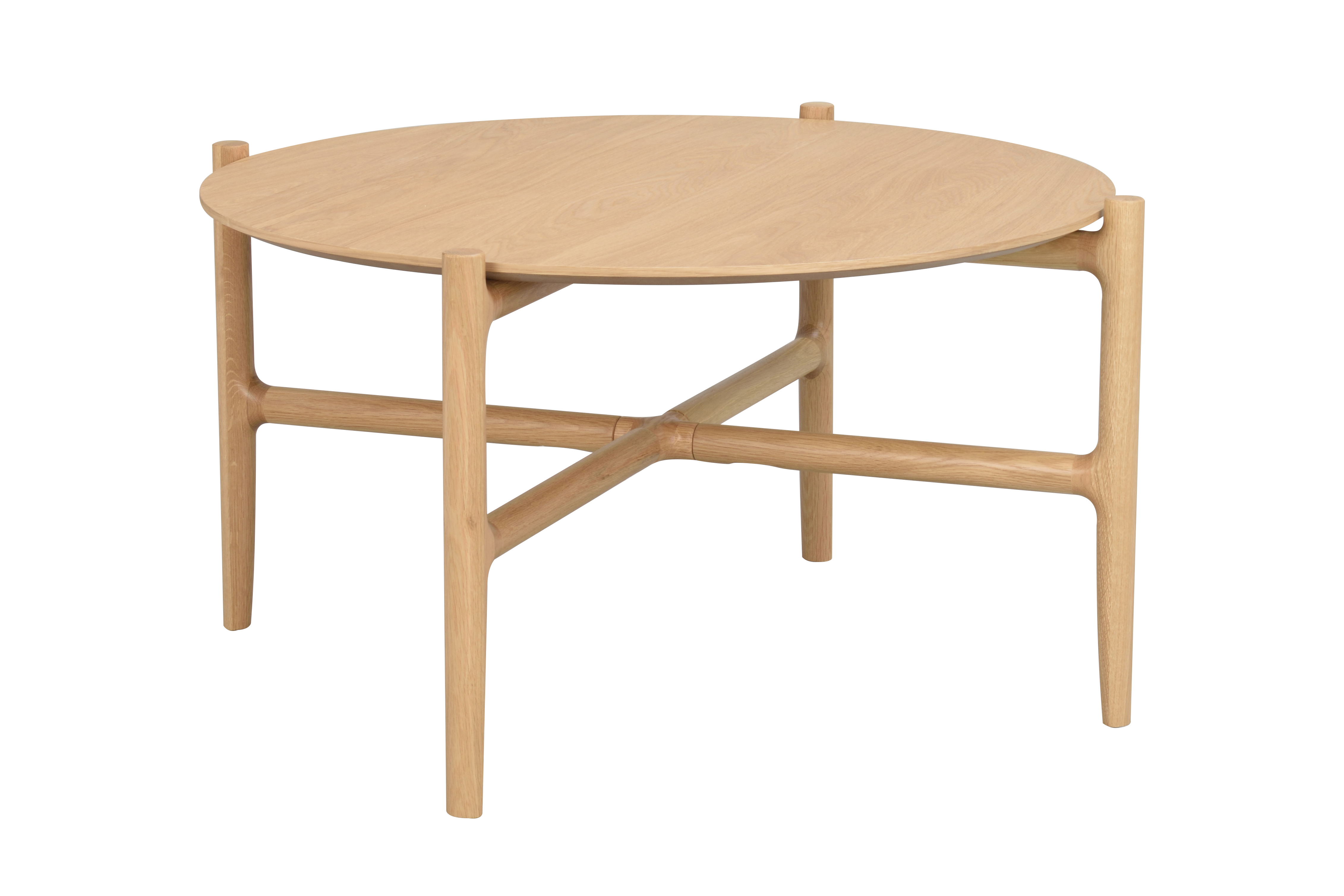 Holton Soffbord Runt Ek Ø87cm