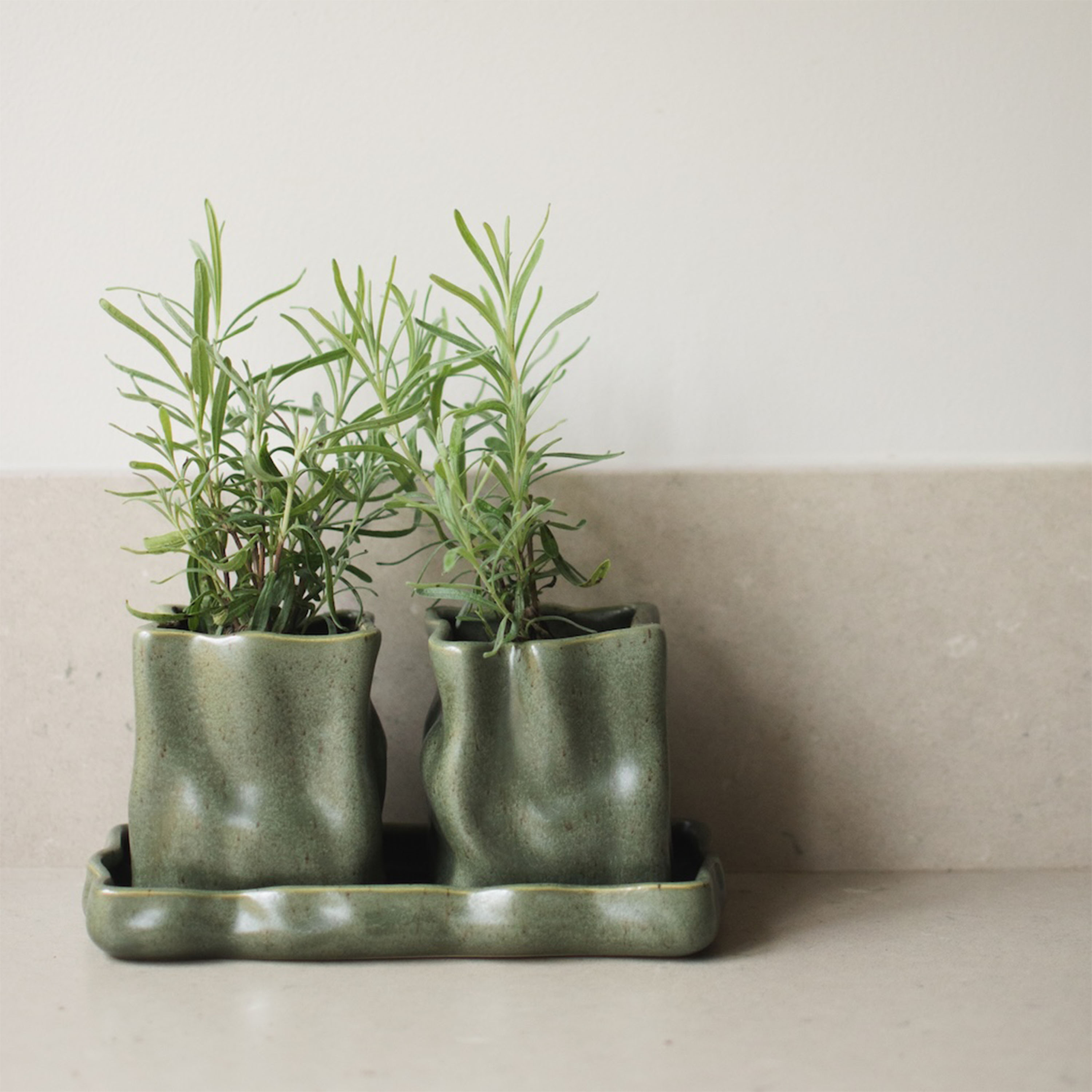 DBKD Herb Kruka Moss Ø8 2-pack