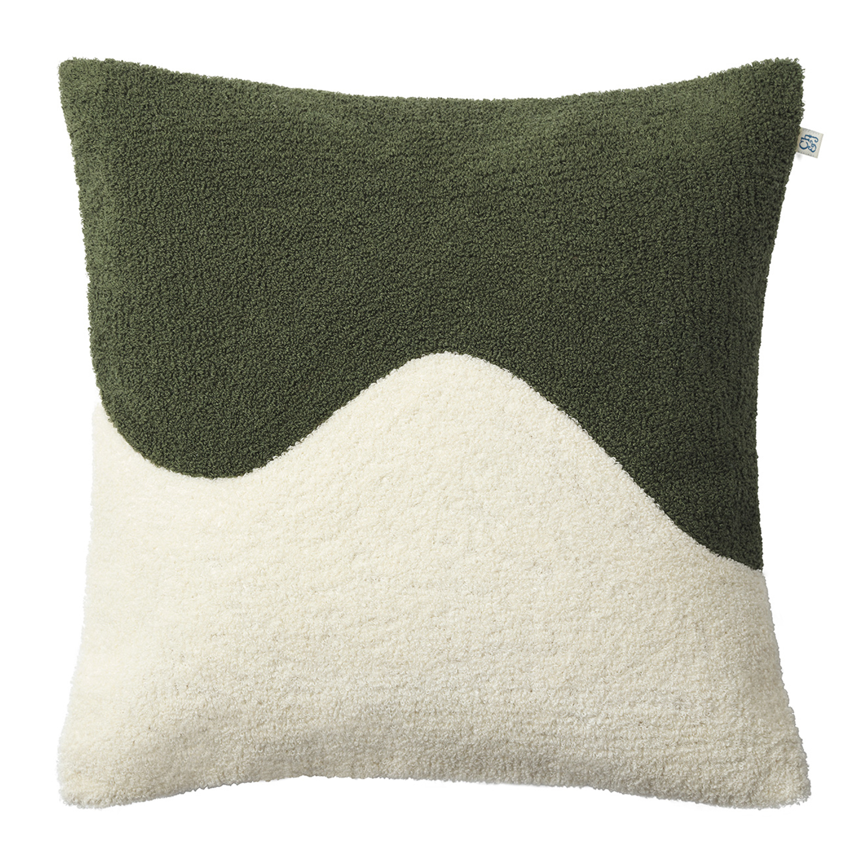 Yogi Kuddfodral Cactus Green/Off White 50x50