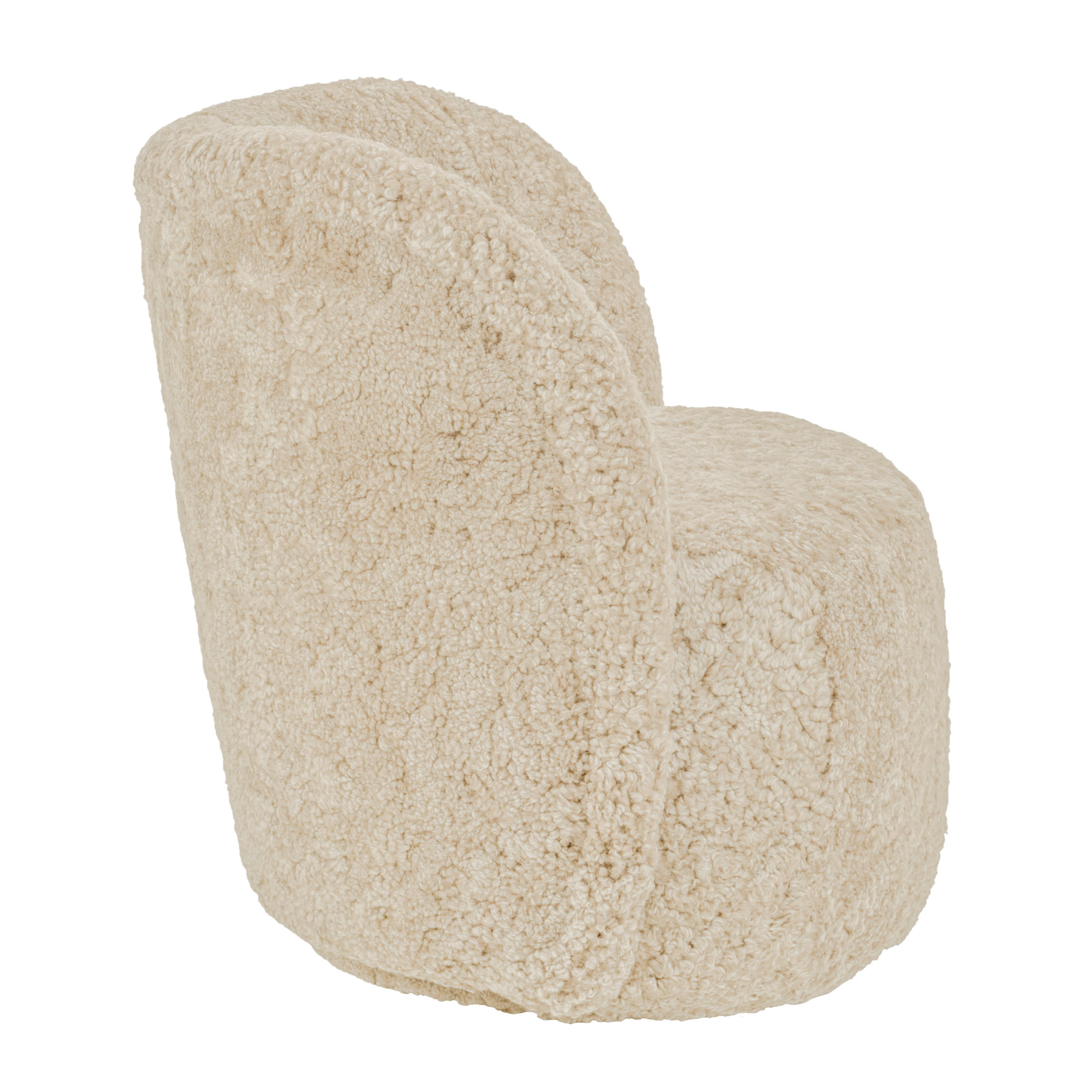 Sleepo Collection Lollo Fåtölj Fårskinn White