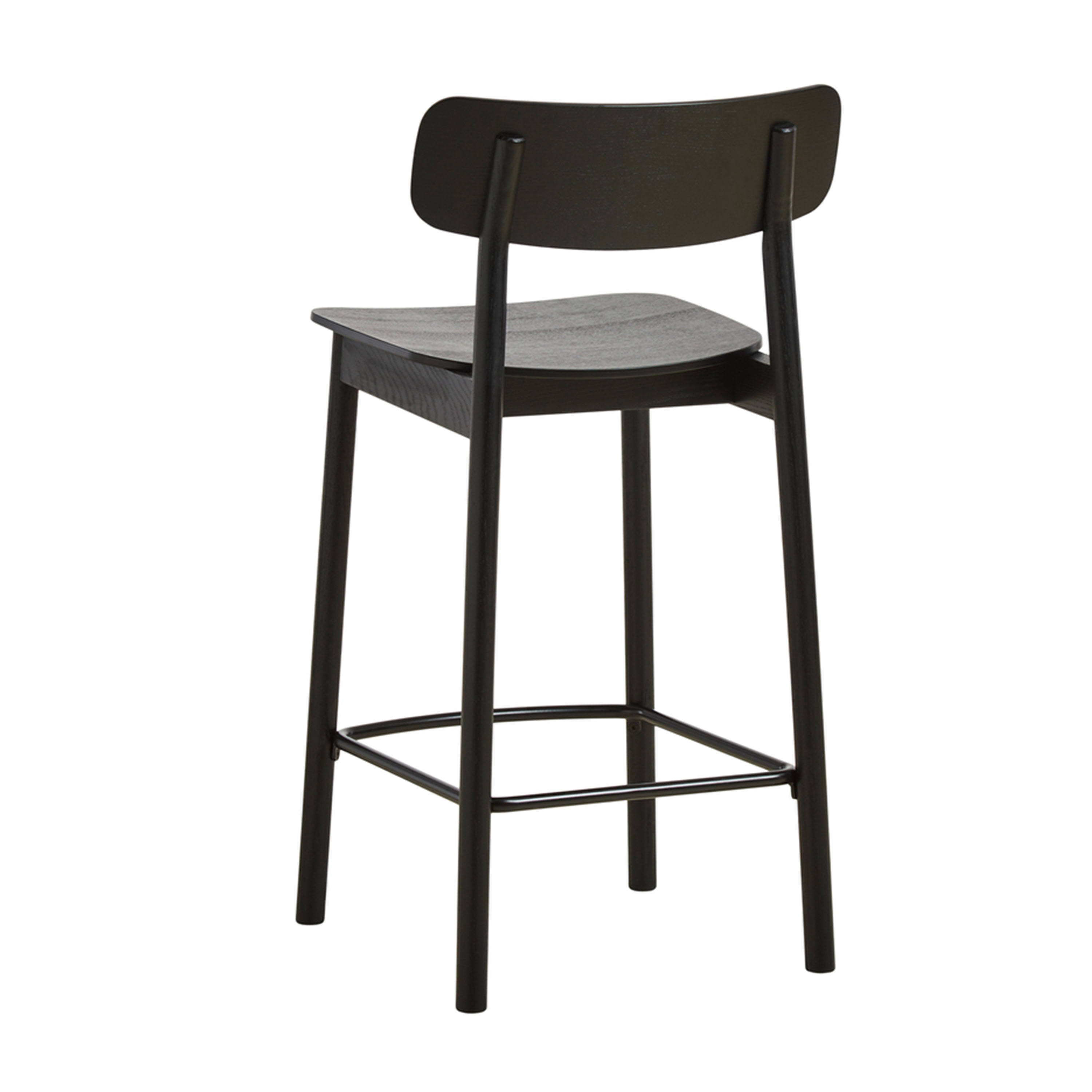 Woud Soma Baarituoli Mustaksi maalattu saarni 91 cm