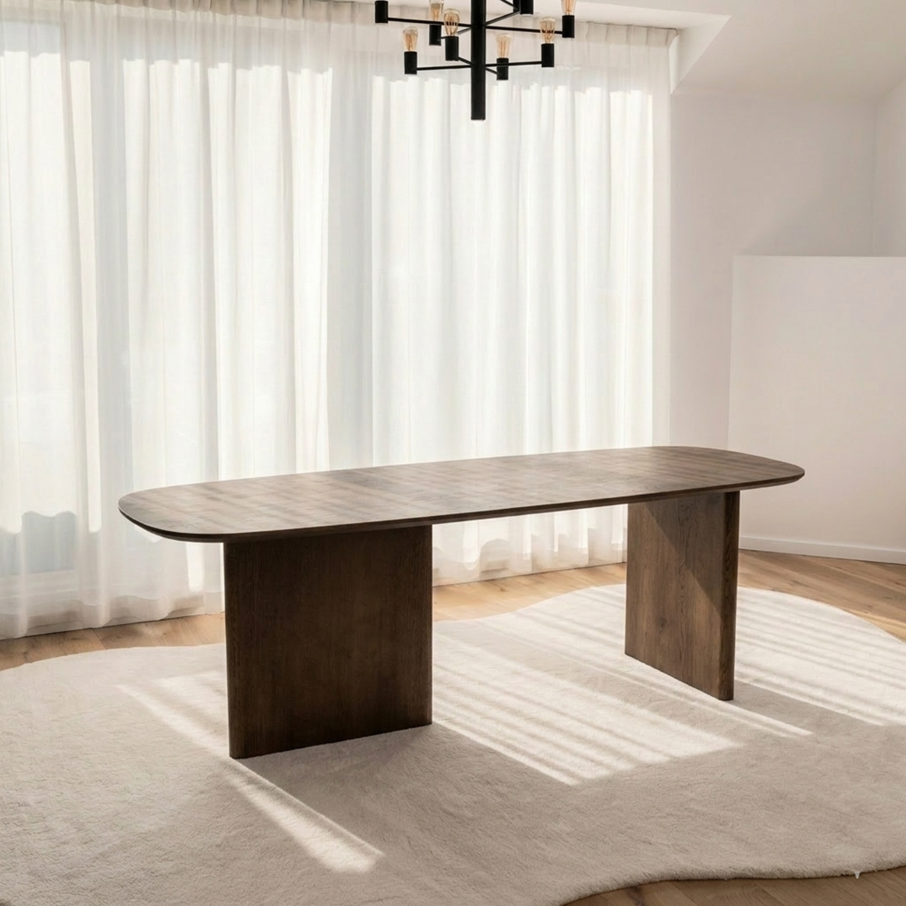 Sleepo Collection Ivy Matbord Brunbetsad Ek 240cm