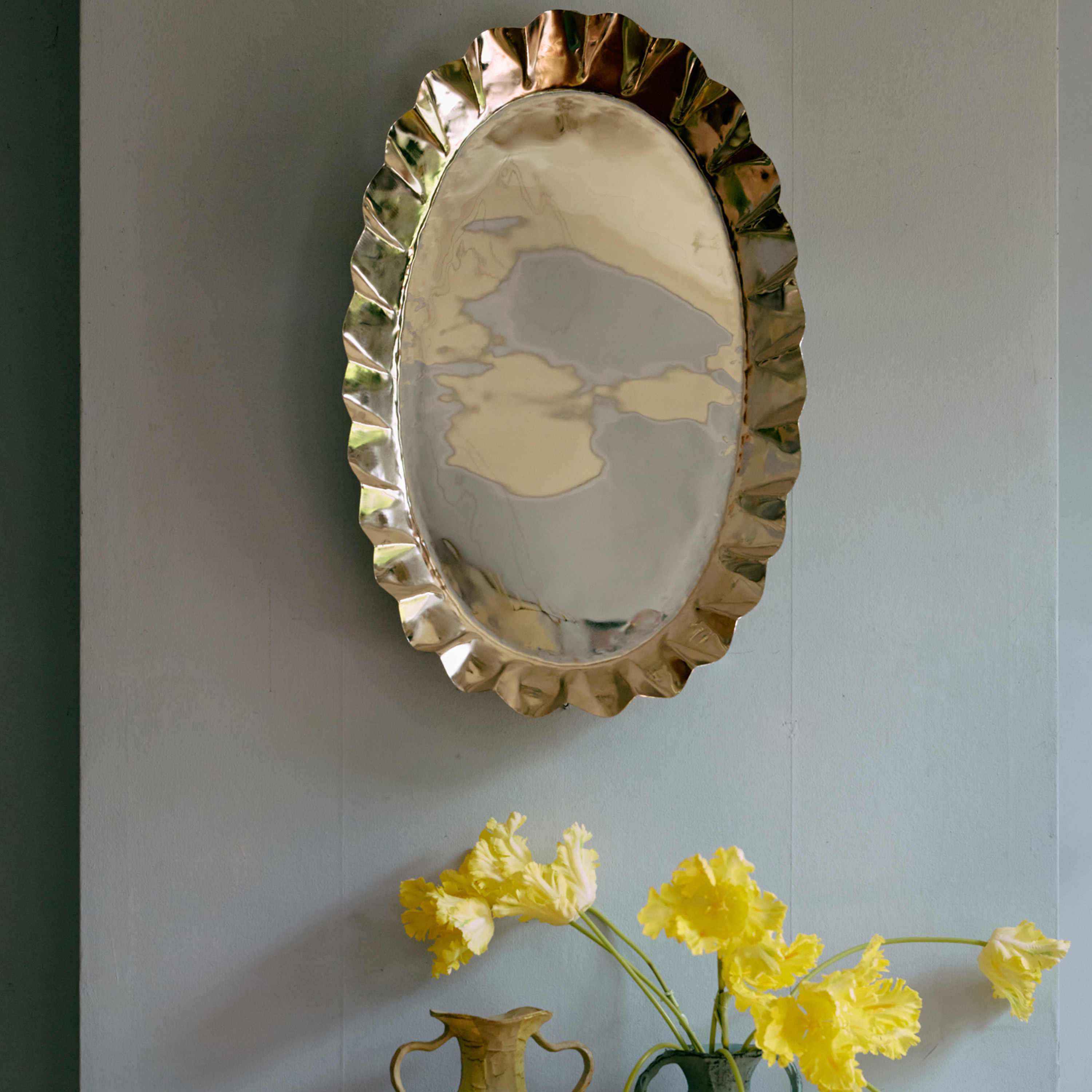 HKliving New Classics Bricka Chrome Large