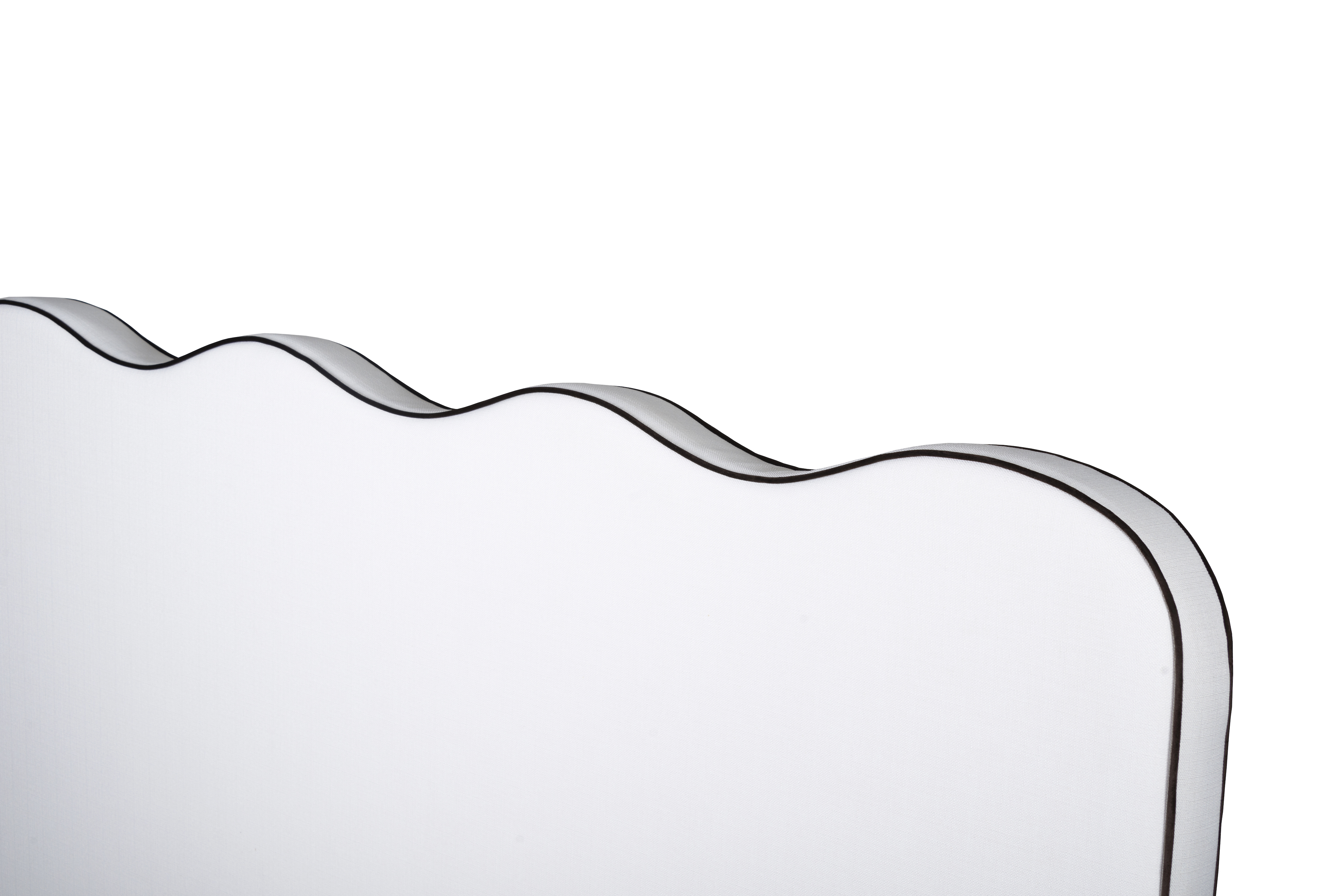 Sleepo Collection Piper Sänggavel Vit/Chocolate 180cm