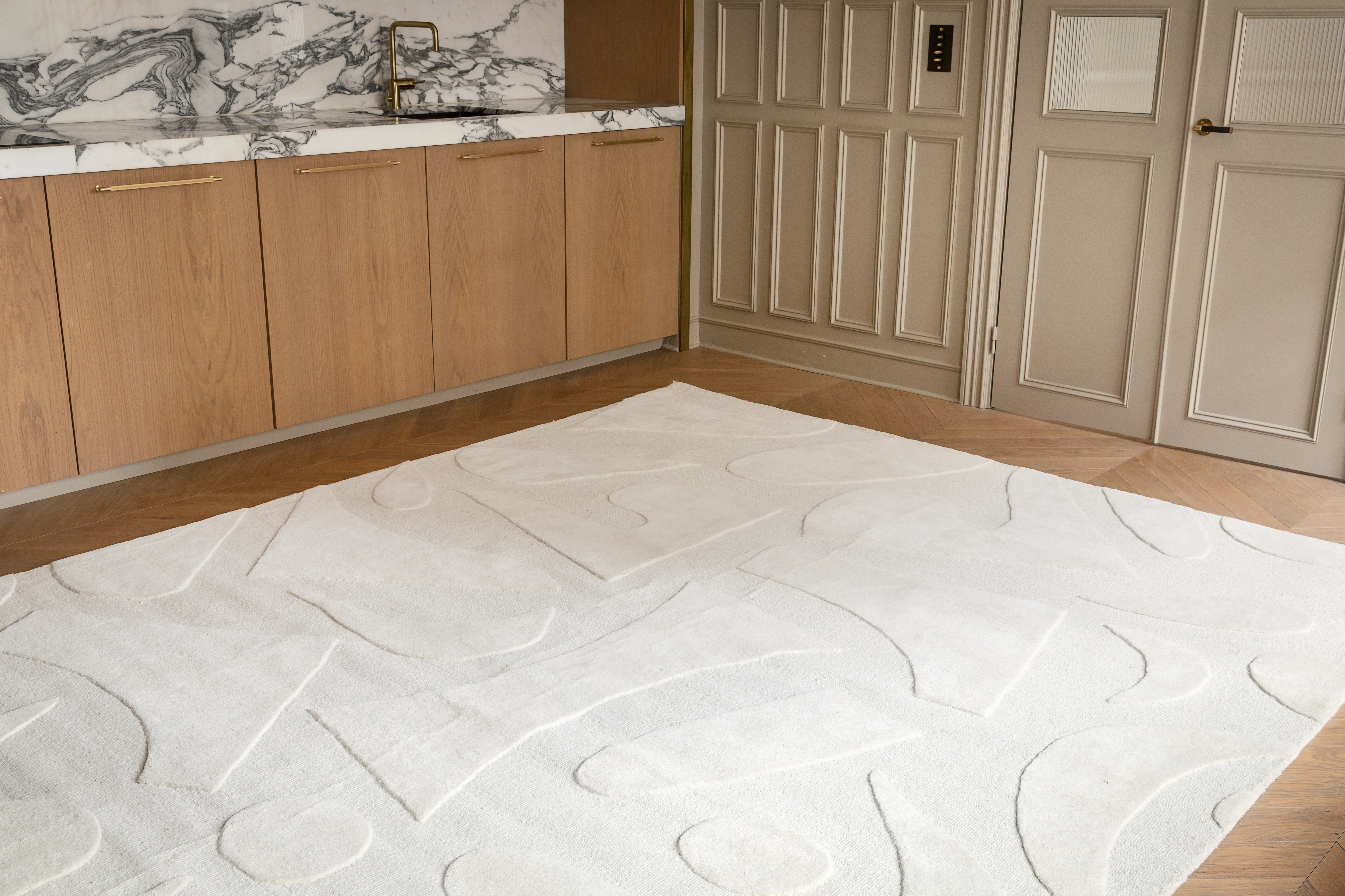 Classic Collection Vivid Wollteppich Off White 200x300