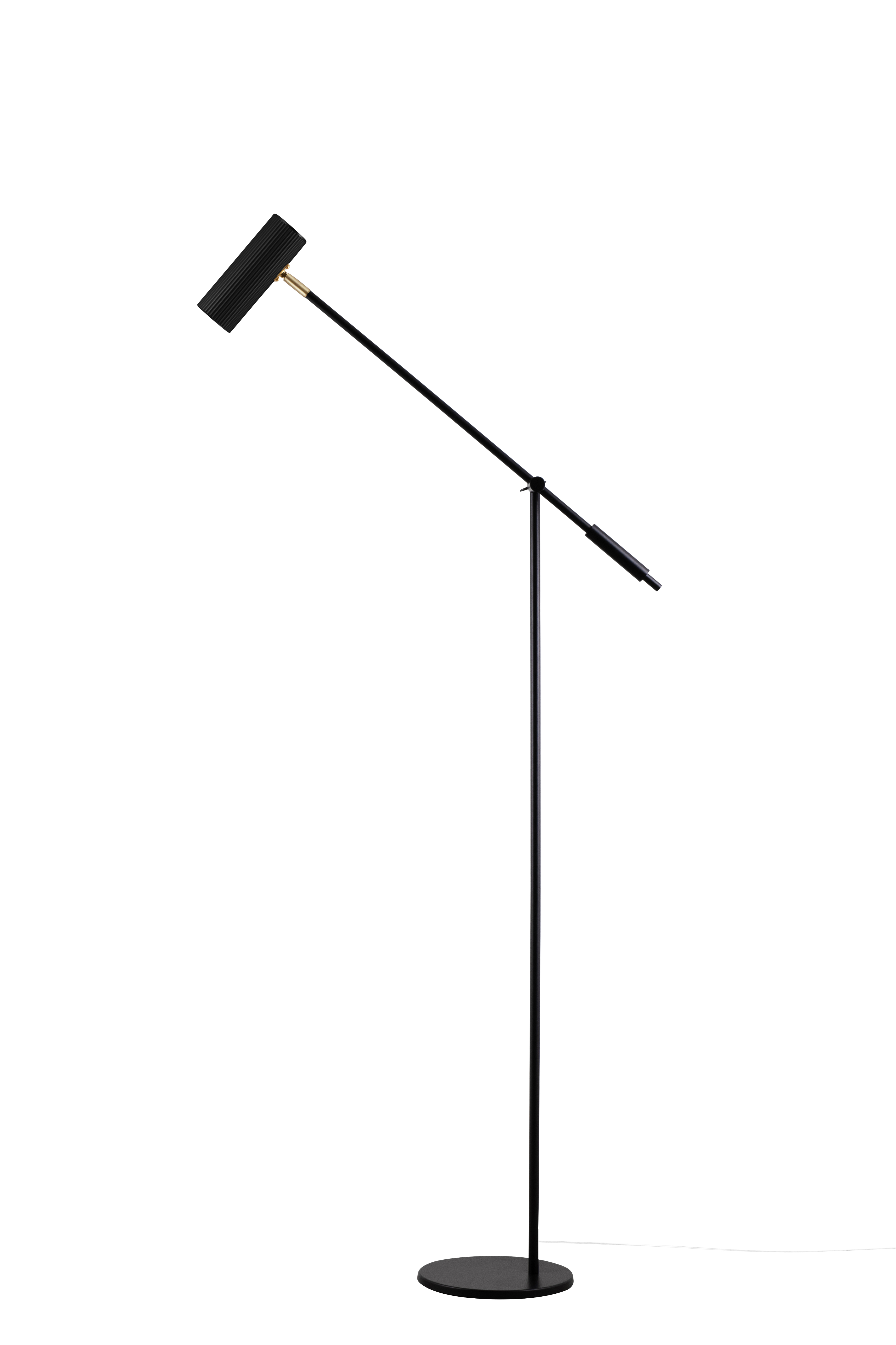 Hubble Read Golvlampa Svart