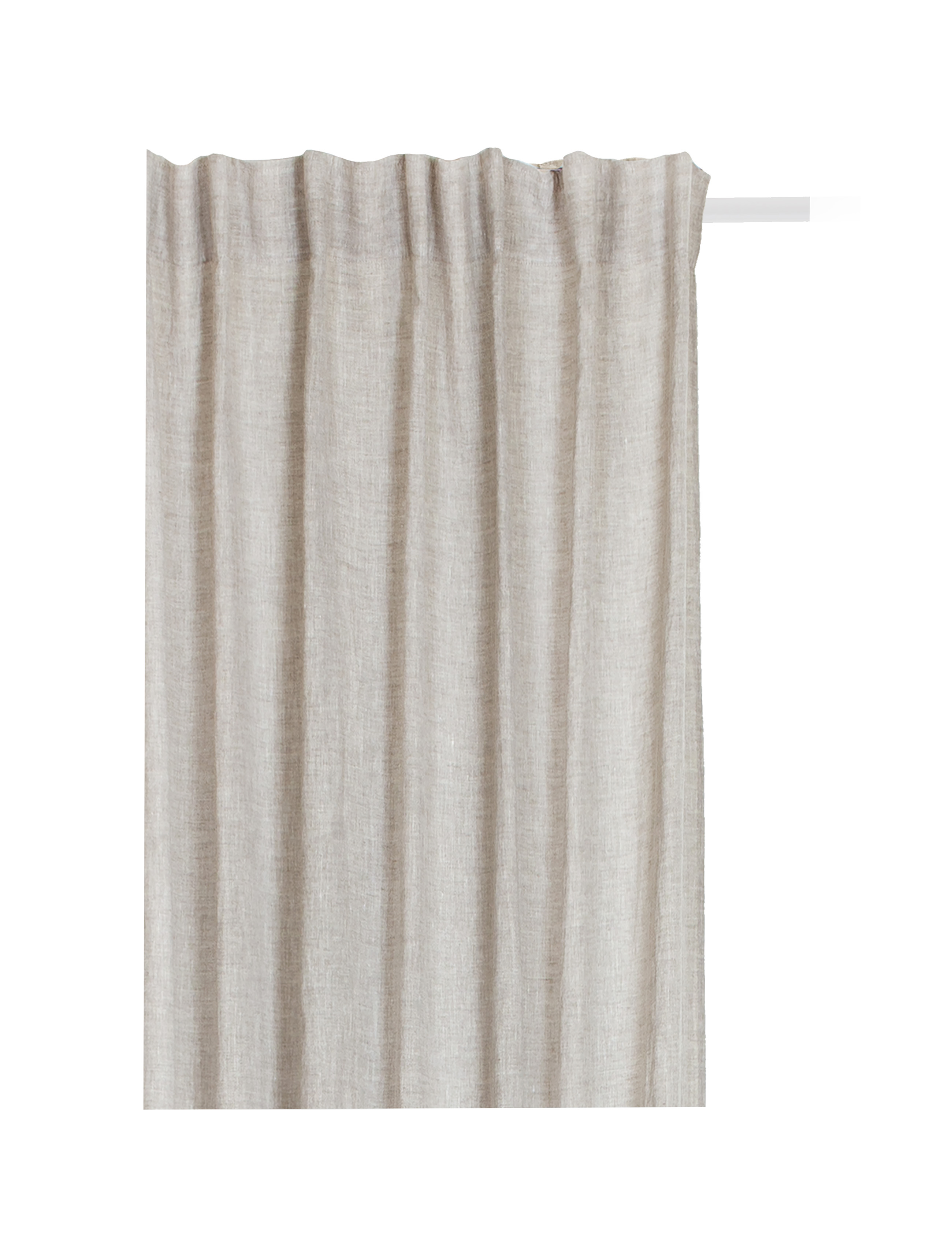 Sunrise Gardinlängd Linne Oatmeal 140x290