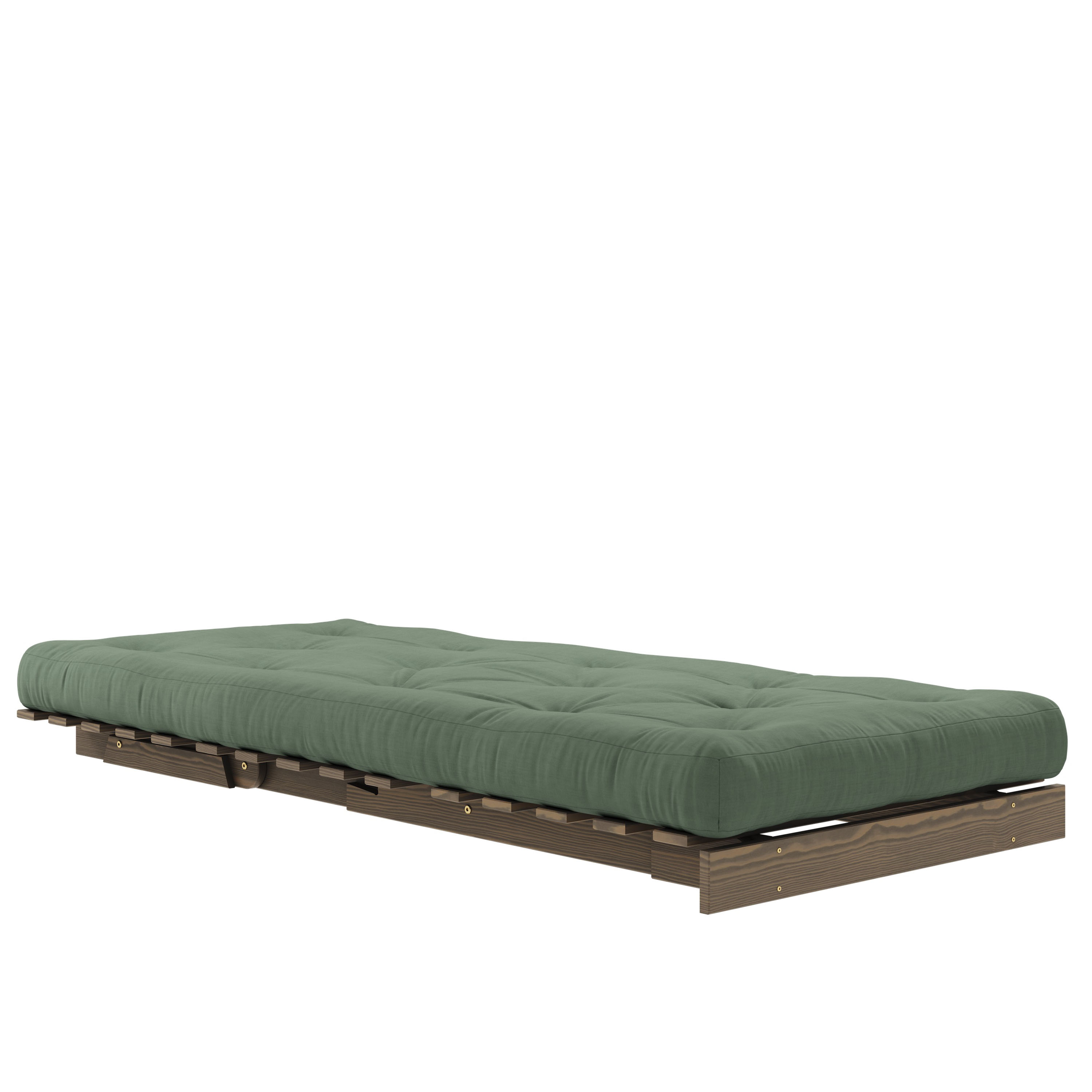 Karup Design Roots Nojatuoli Ruskea/Olive Green 90cm