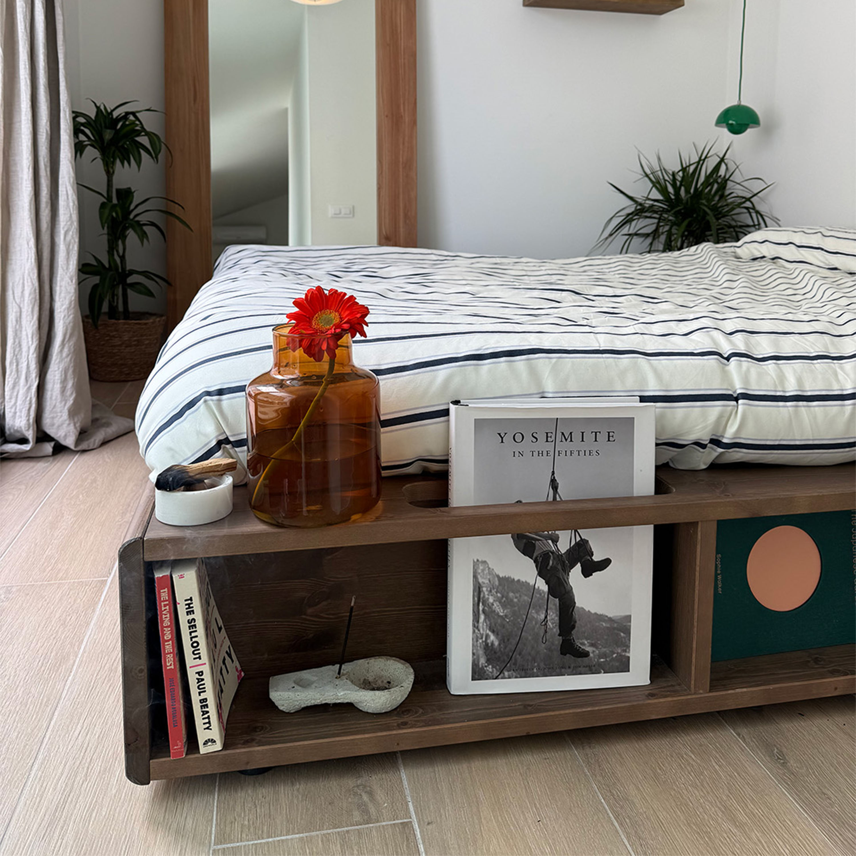 Karup Design Ziggy Sängram Brun 180cm