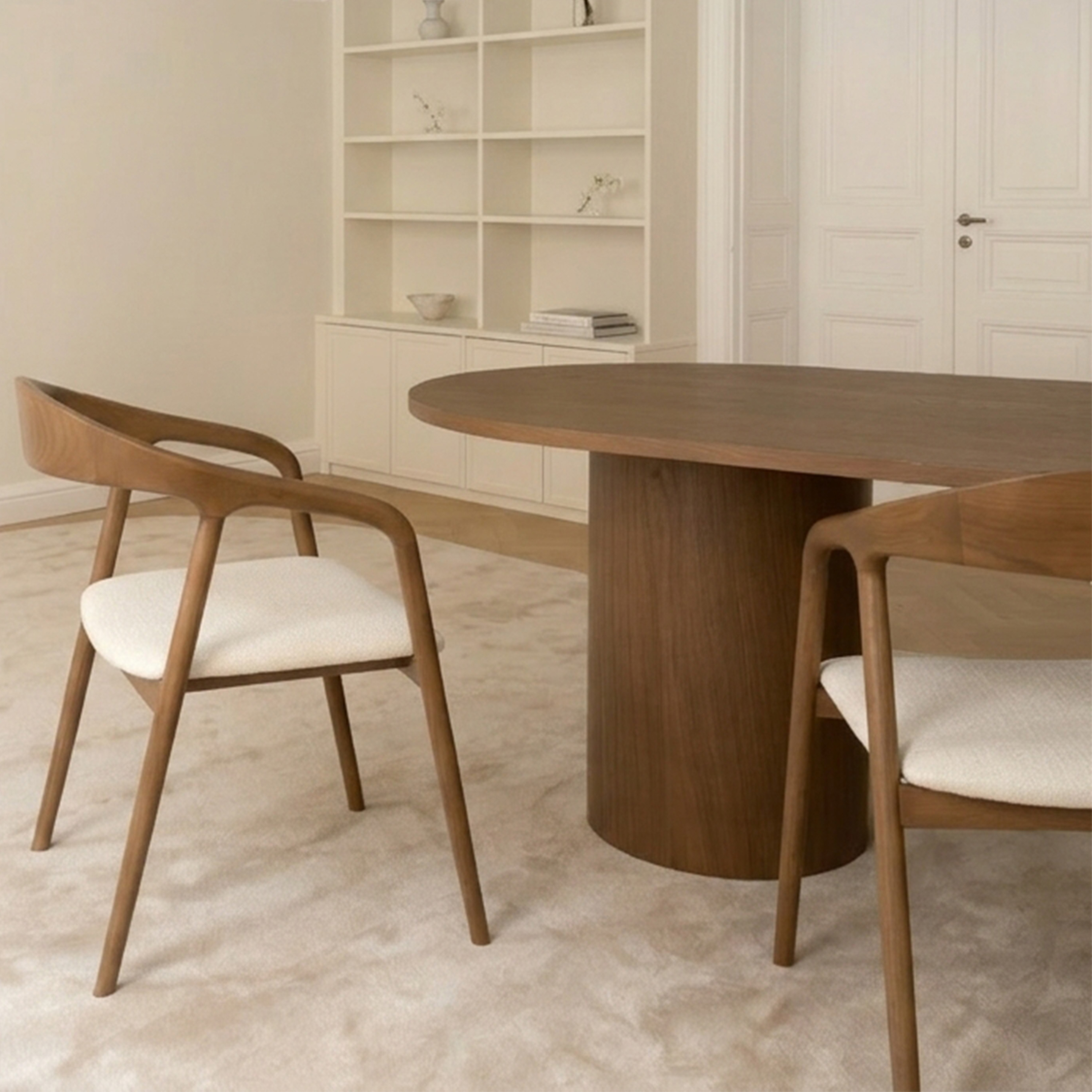 Sleepo Collection Casper Armstol Karamell/Hvit