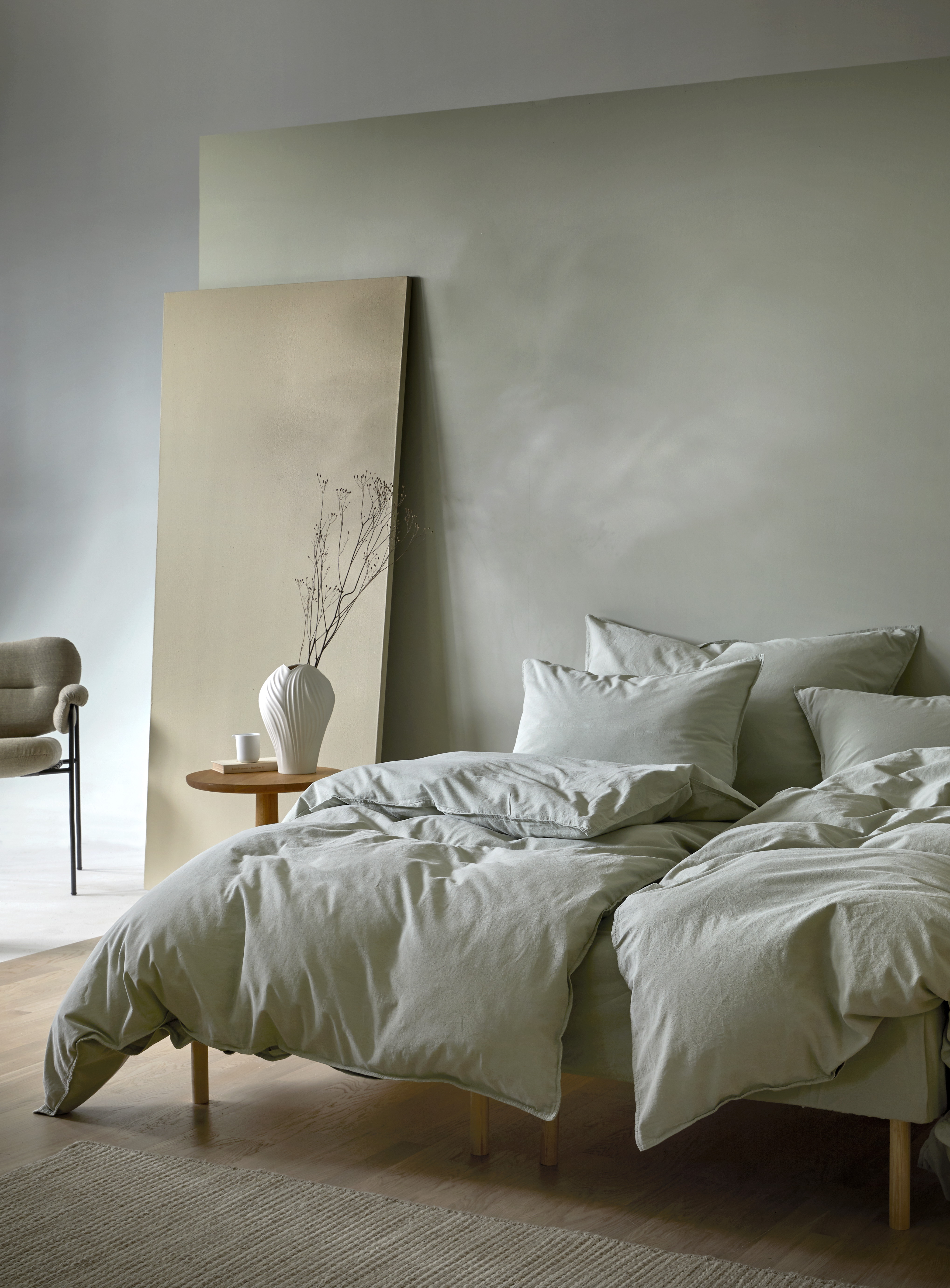 Høie Frøya Kissenbezug Pistazie 50x60