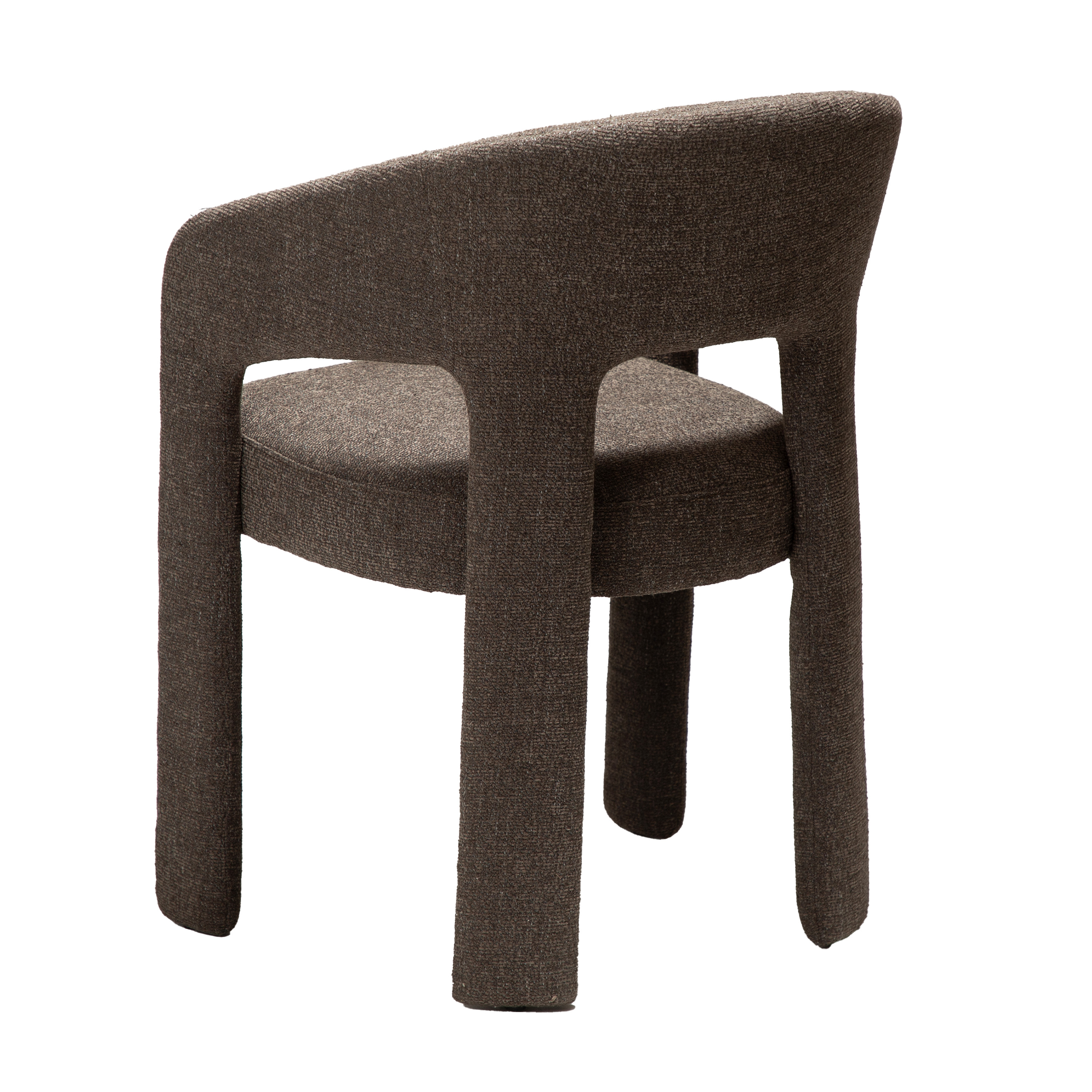 Dan Form Splendor Tuoli Major Ruskea Bouclé