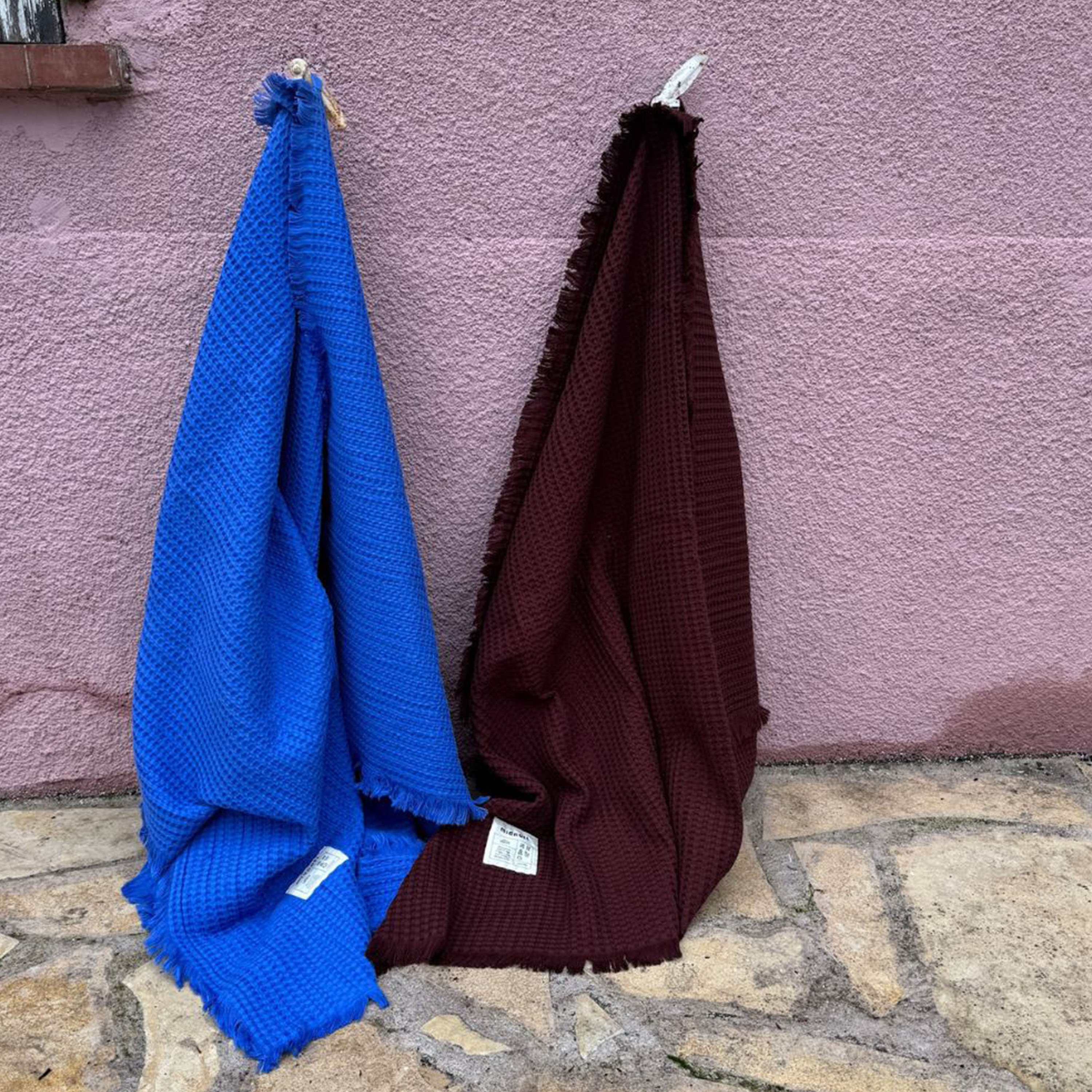 Midnatt Waffle Pyyhe Doxie 50x70