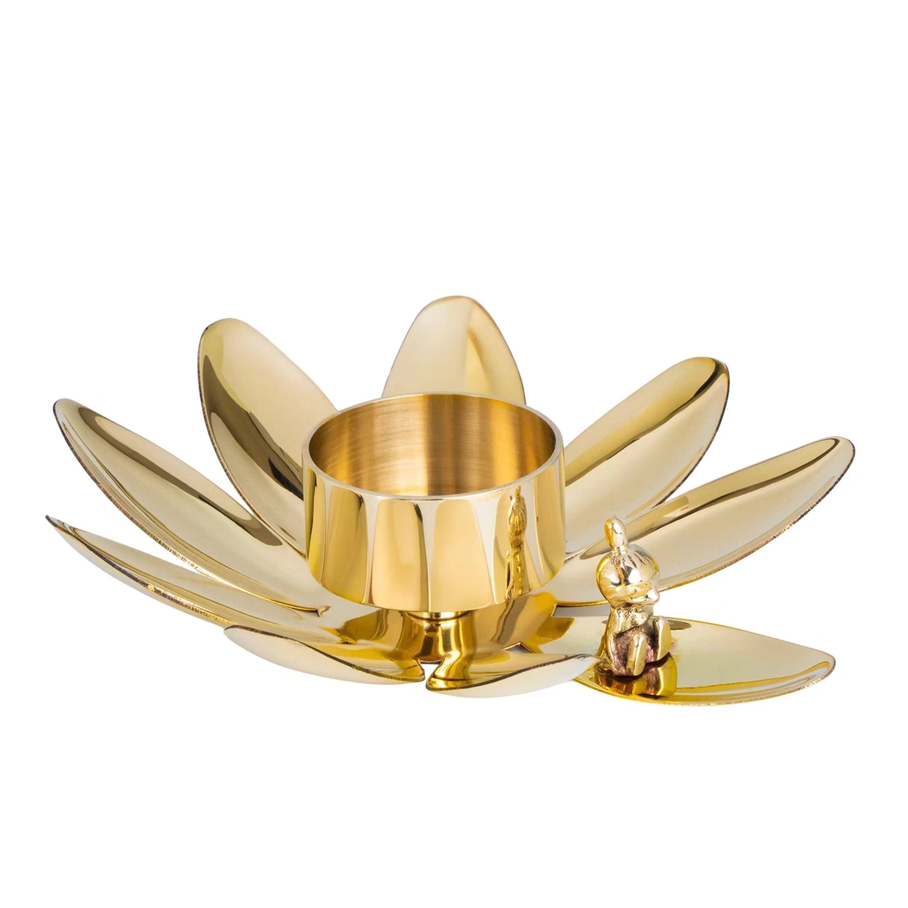 Hilke Collection - Hilke X Mumins Kleine My Windlicht Messing - Gold - Kerzenständer