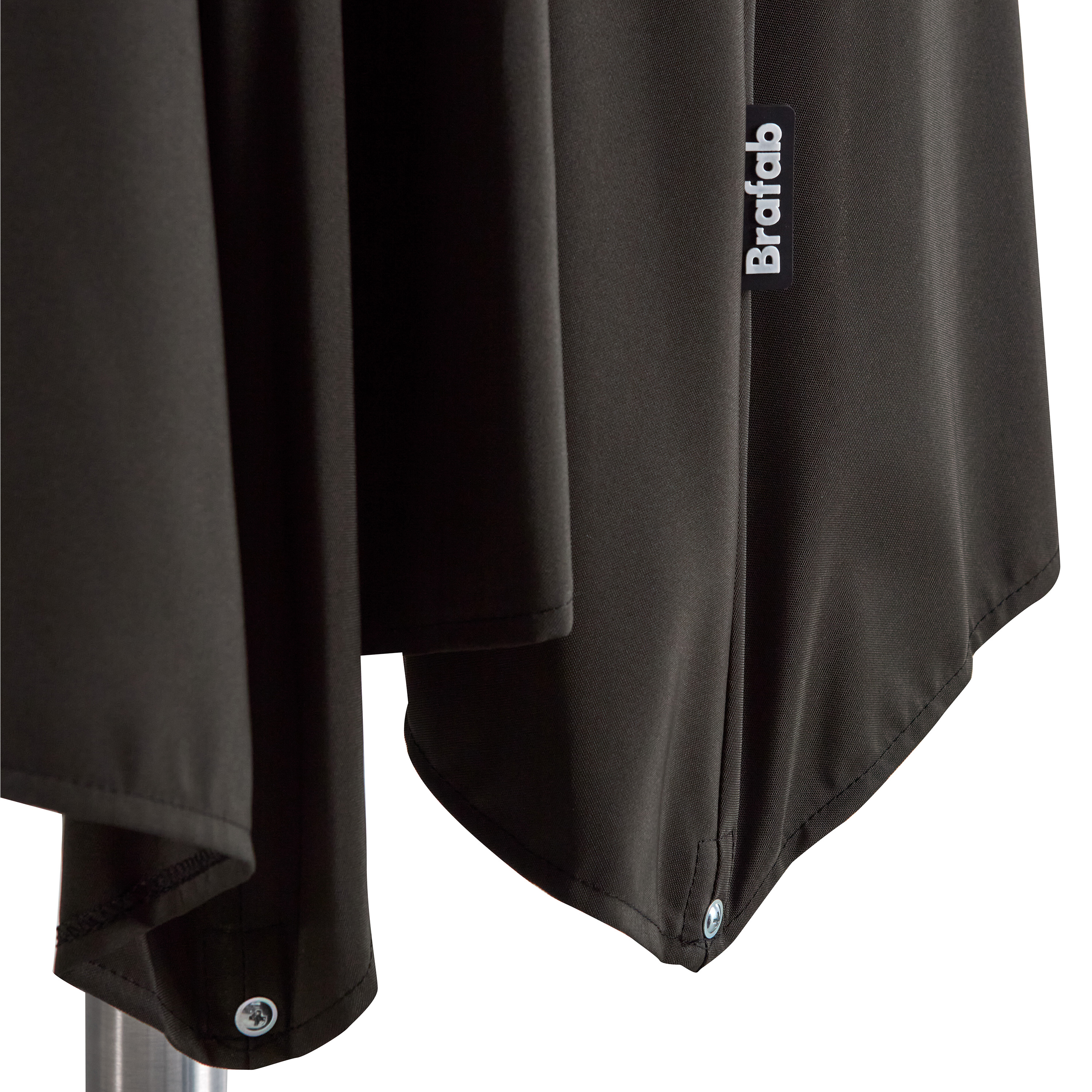 Brafab Abriola Parasoll Charcoal Black 330cm