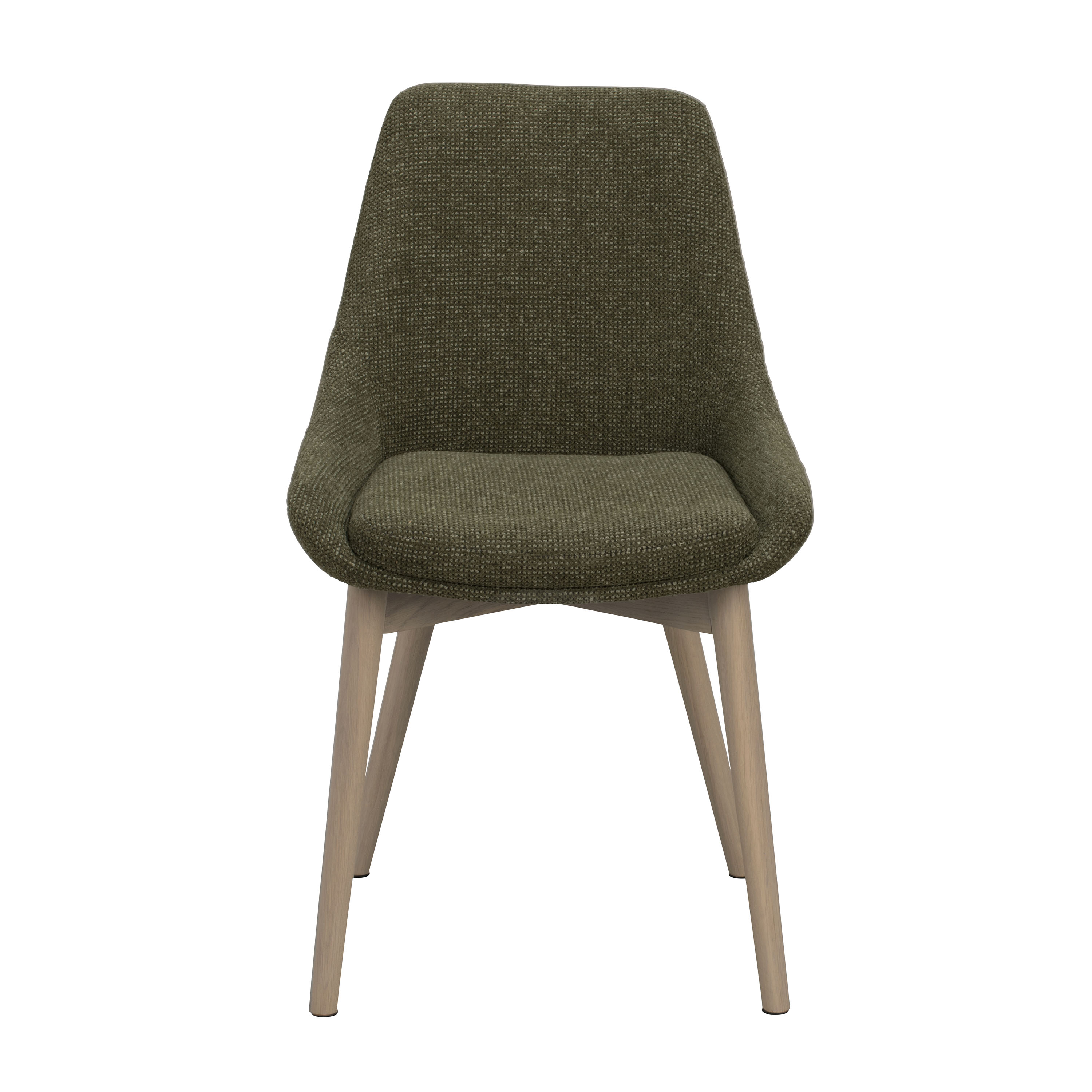 Denley Matstol Grön/Vitpigmenterad