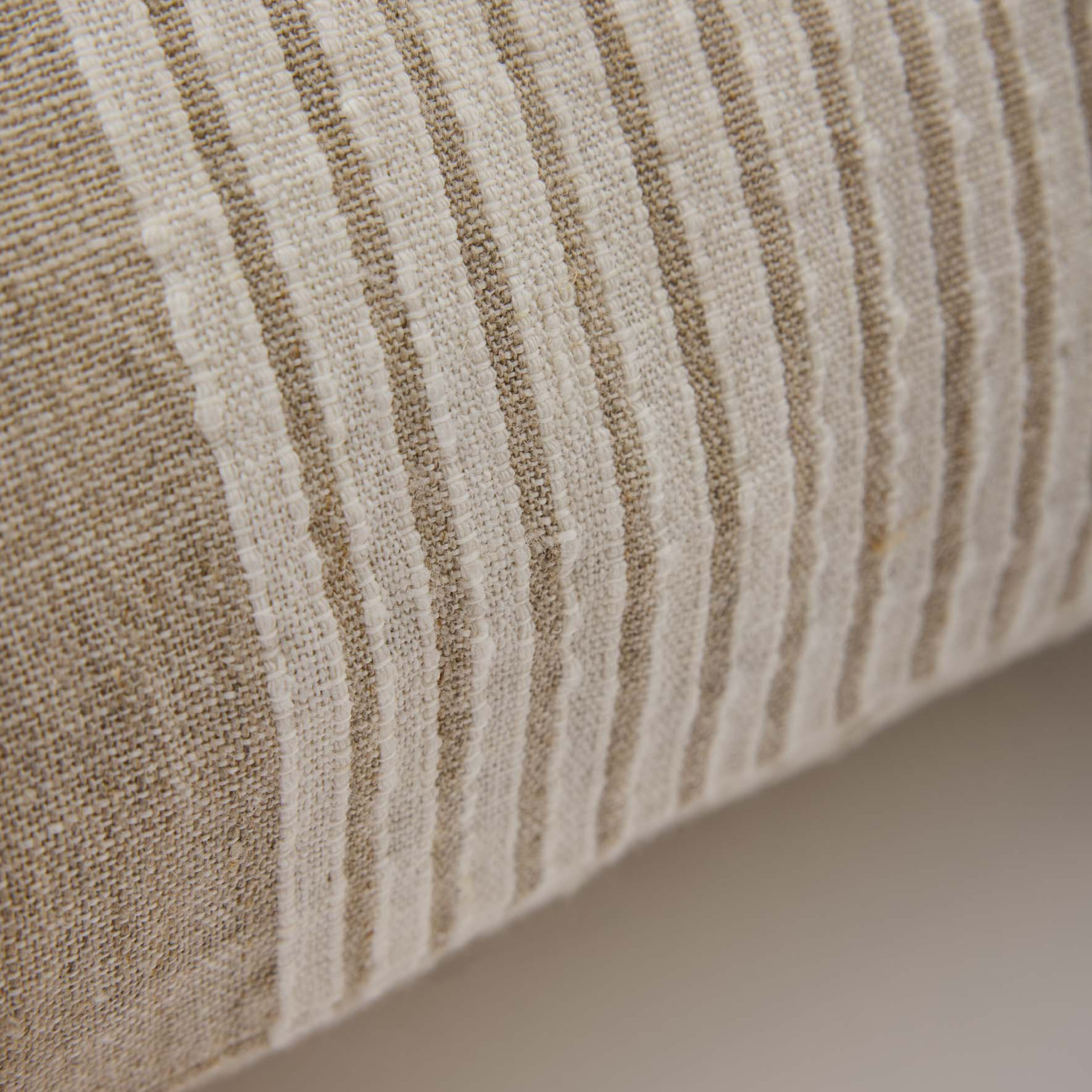 Tell me more Colette Kissenbezug Natural Stripes 50x50