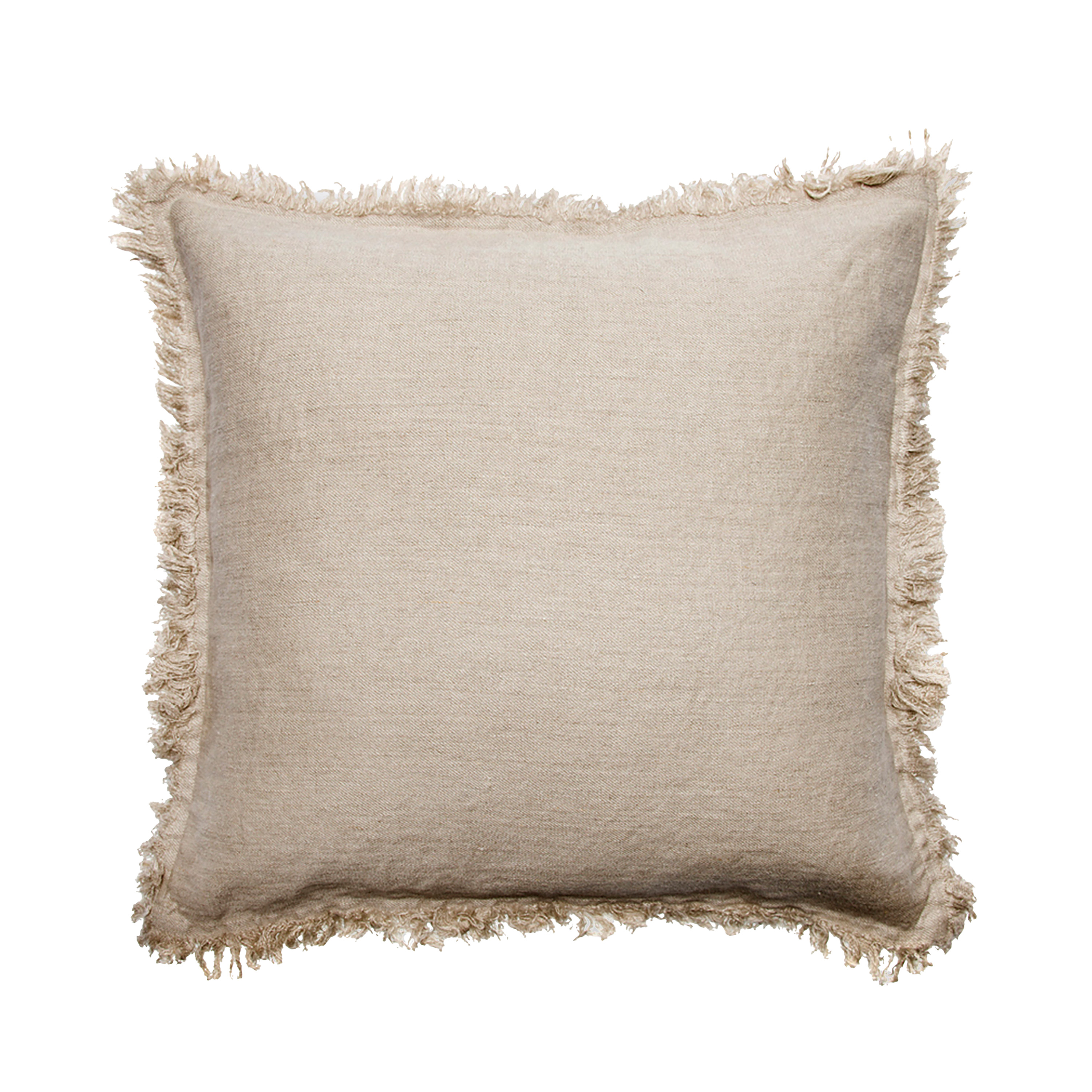 Himla - Merlin Kissenbezug Leinen Natur 50x50 - Beige - Dekokissenbezug