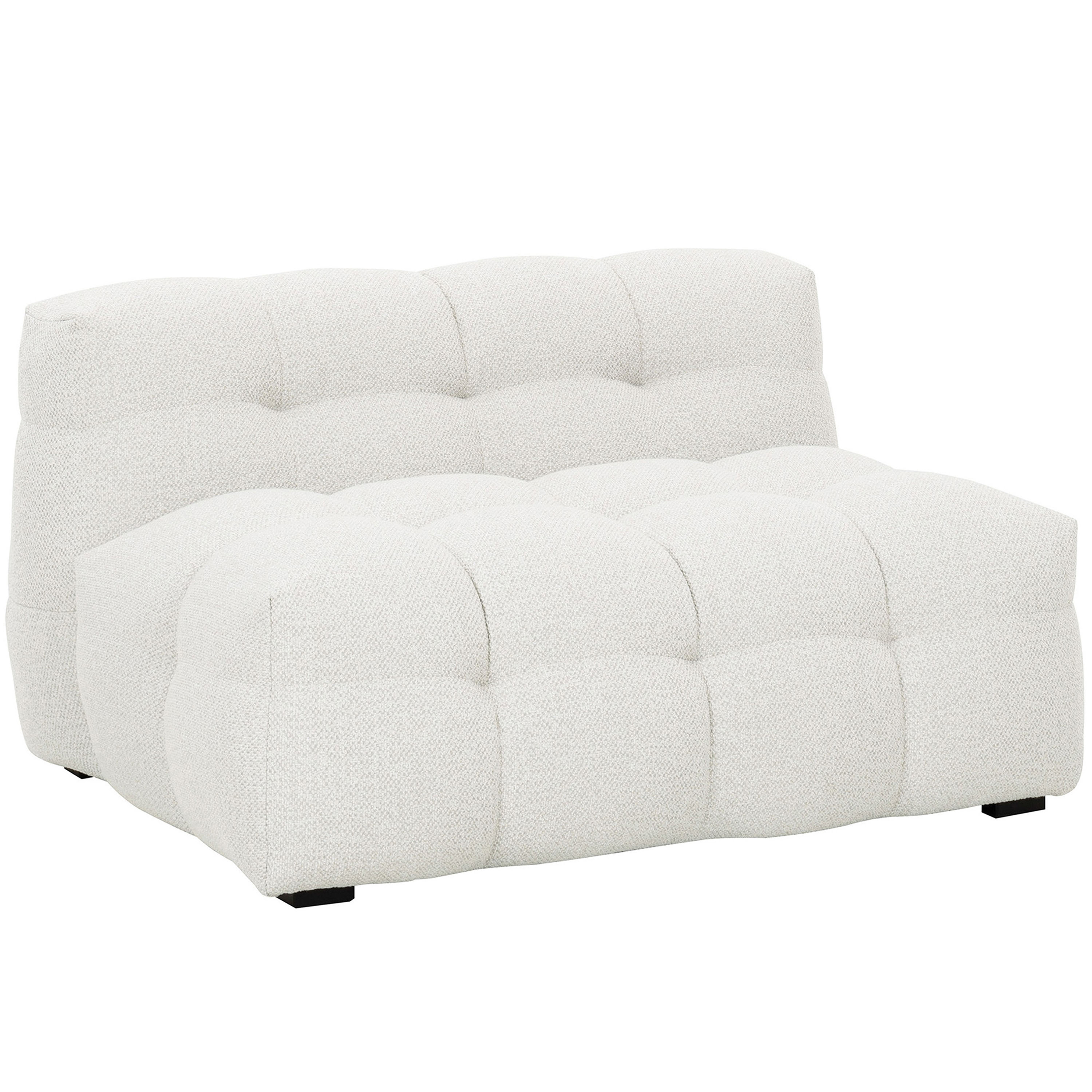 Billie Loungestol Ivory Bouclé 120cm