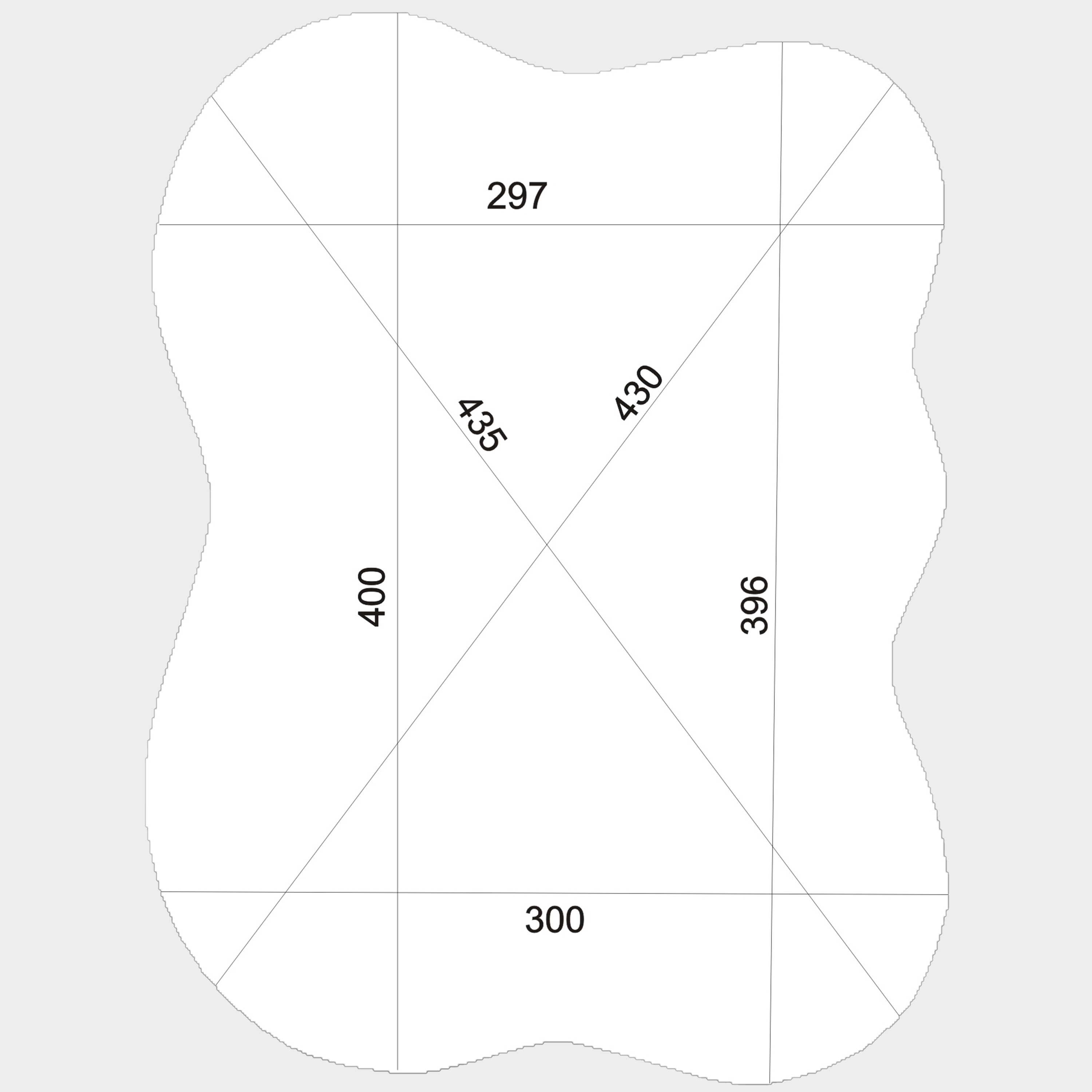 Sleepo Collection Stormi Wollteppich White 300x400