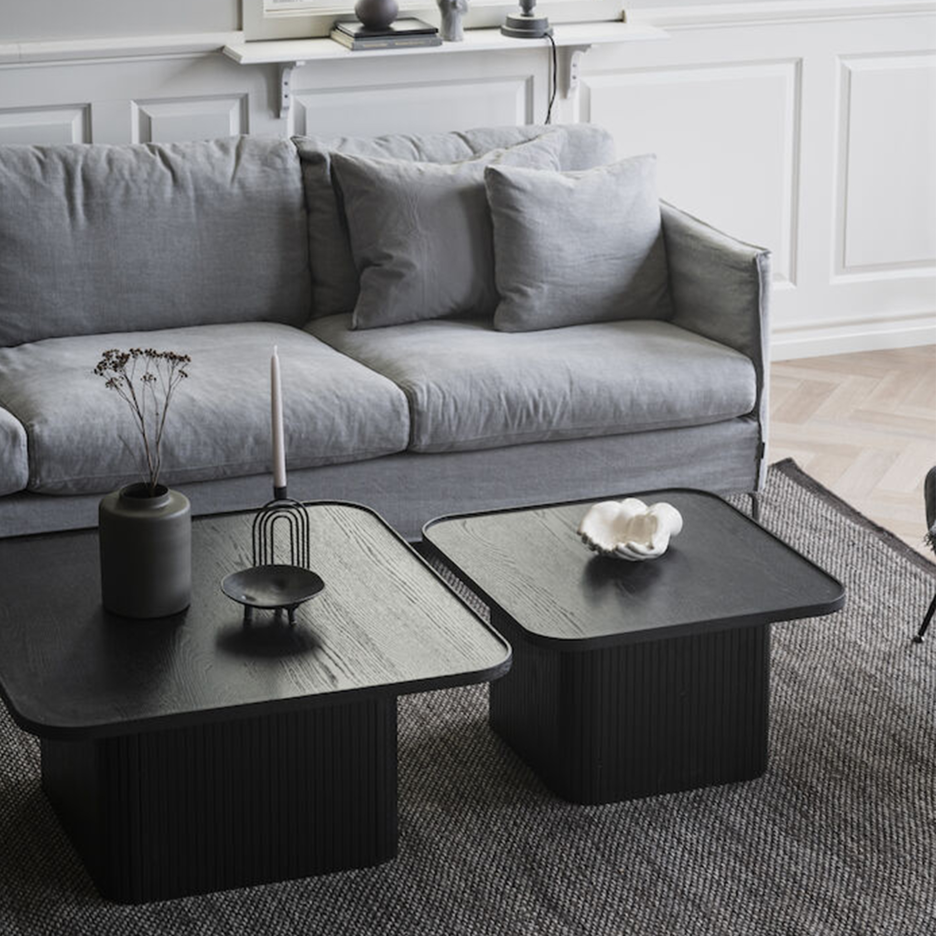 Rowico Home Sullivan Soffbord Svart 60x60