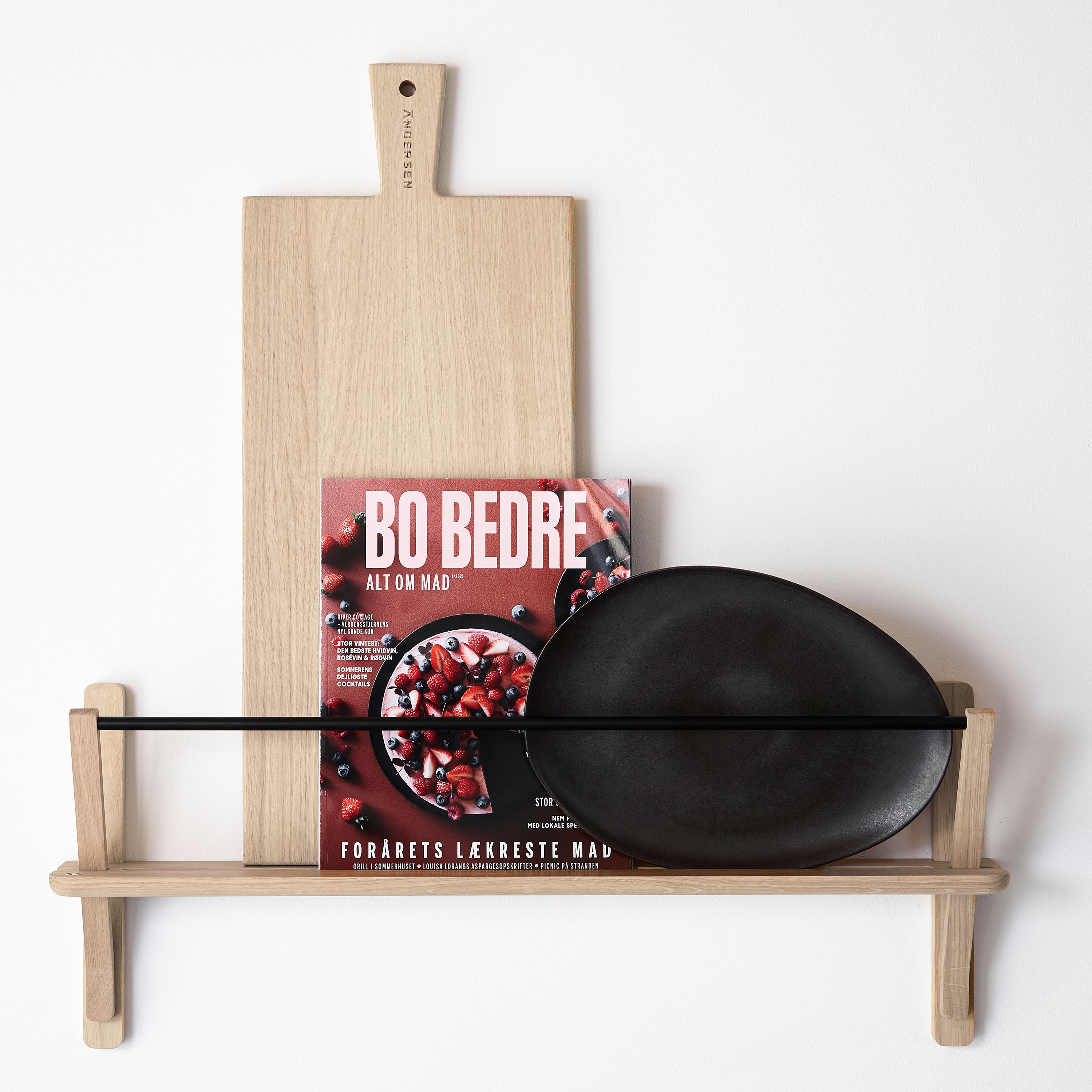 Andersen Furniture Interior Rack Vägghylla Ek 70x27