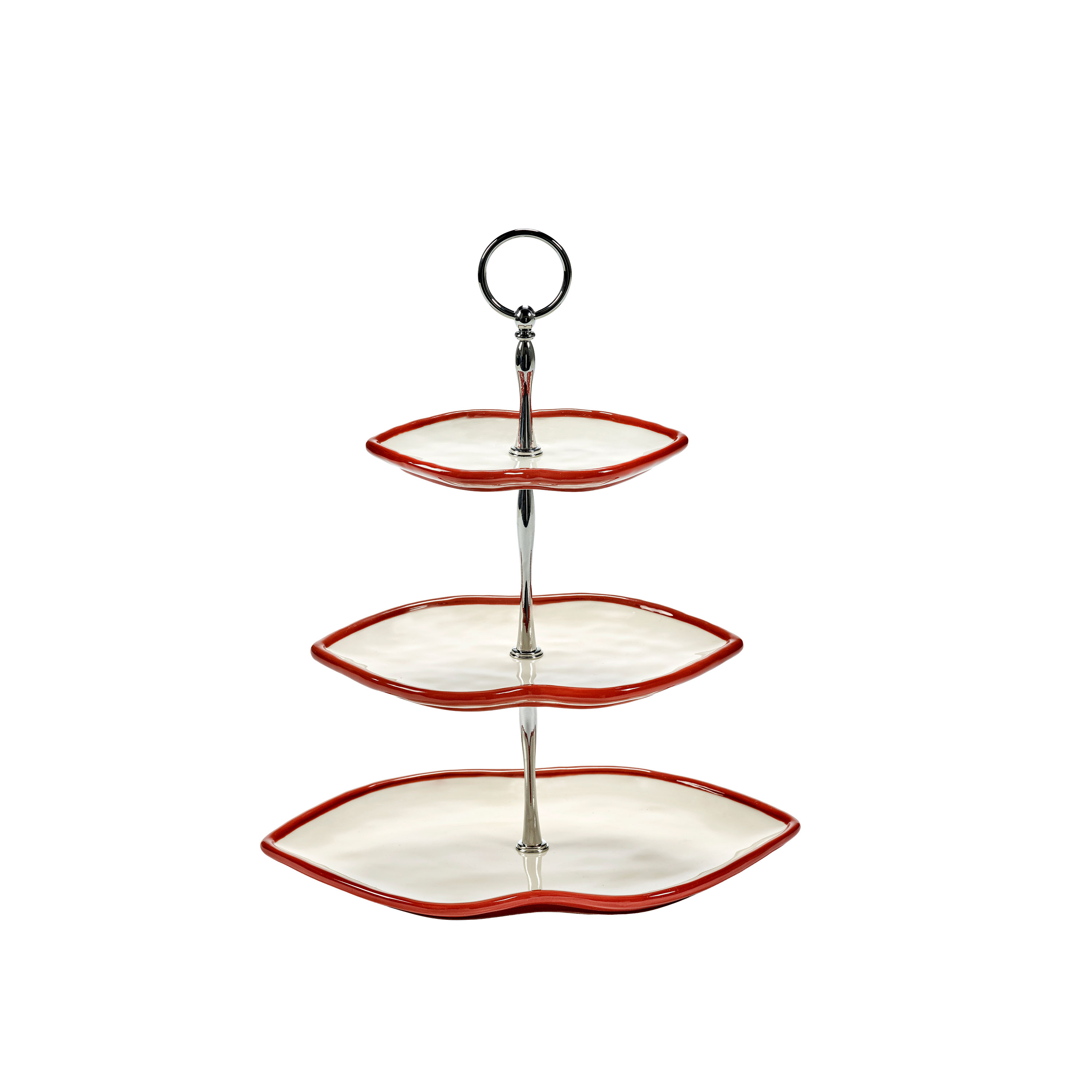 Les Objets Mouleversants Kakefat White/Red