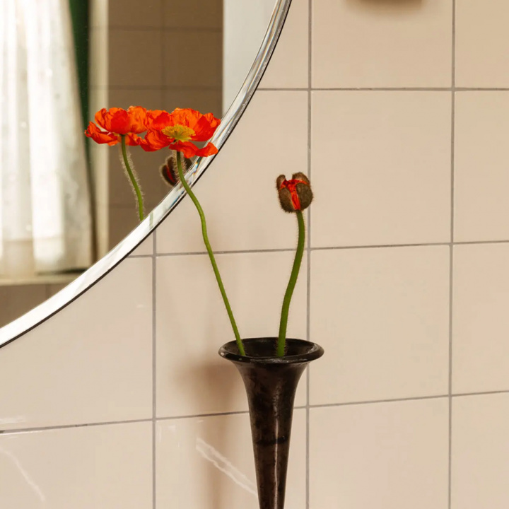 Olsson &amp; Jensen Othea vase sølv 25 cm