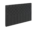 Jupiter Chesterfield Vägghängd Sänggavel Anthracite 140cm