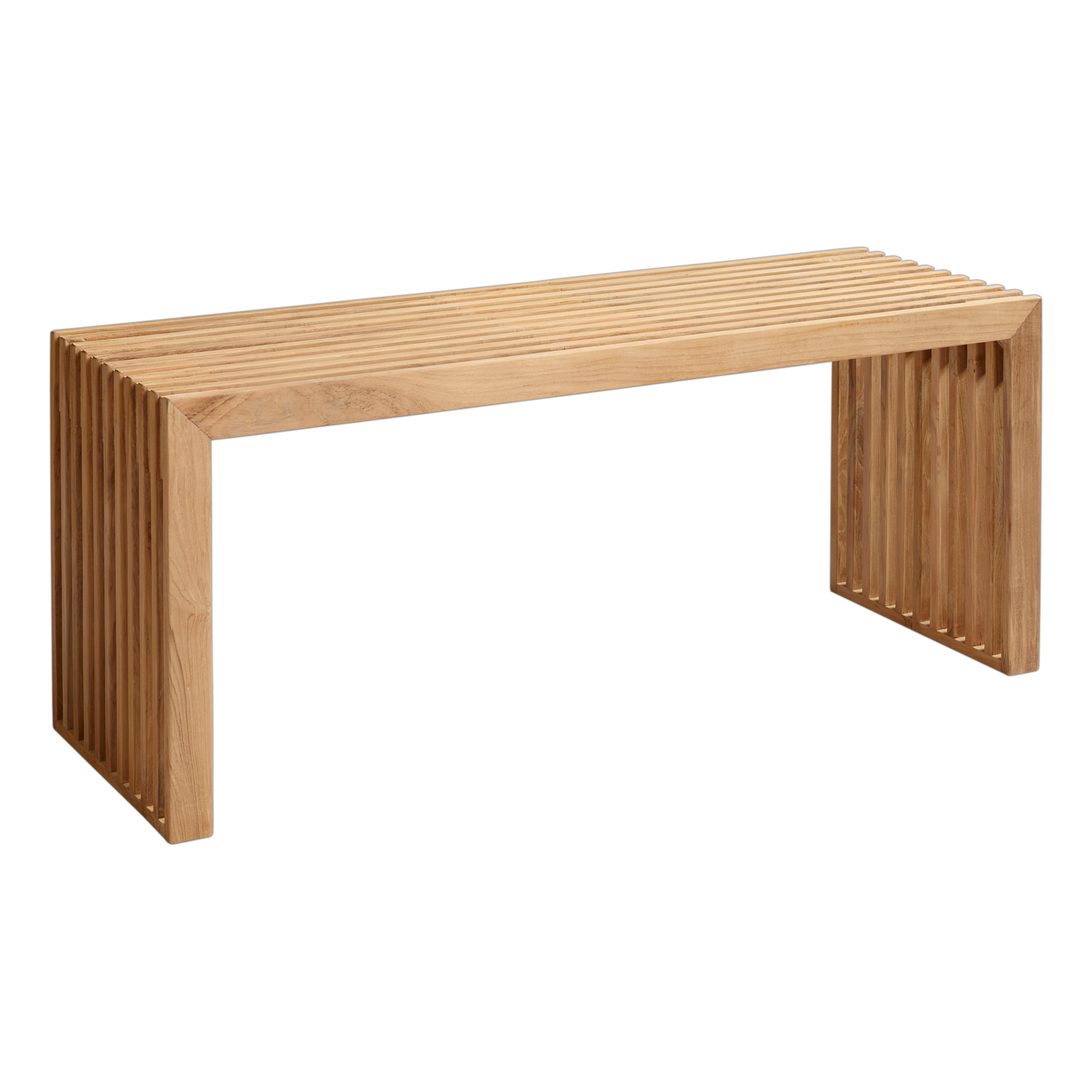 Rib Bank Teakholz 104 cm