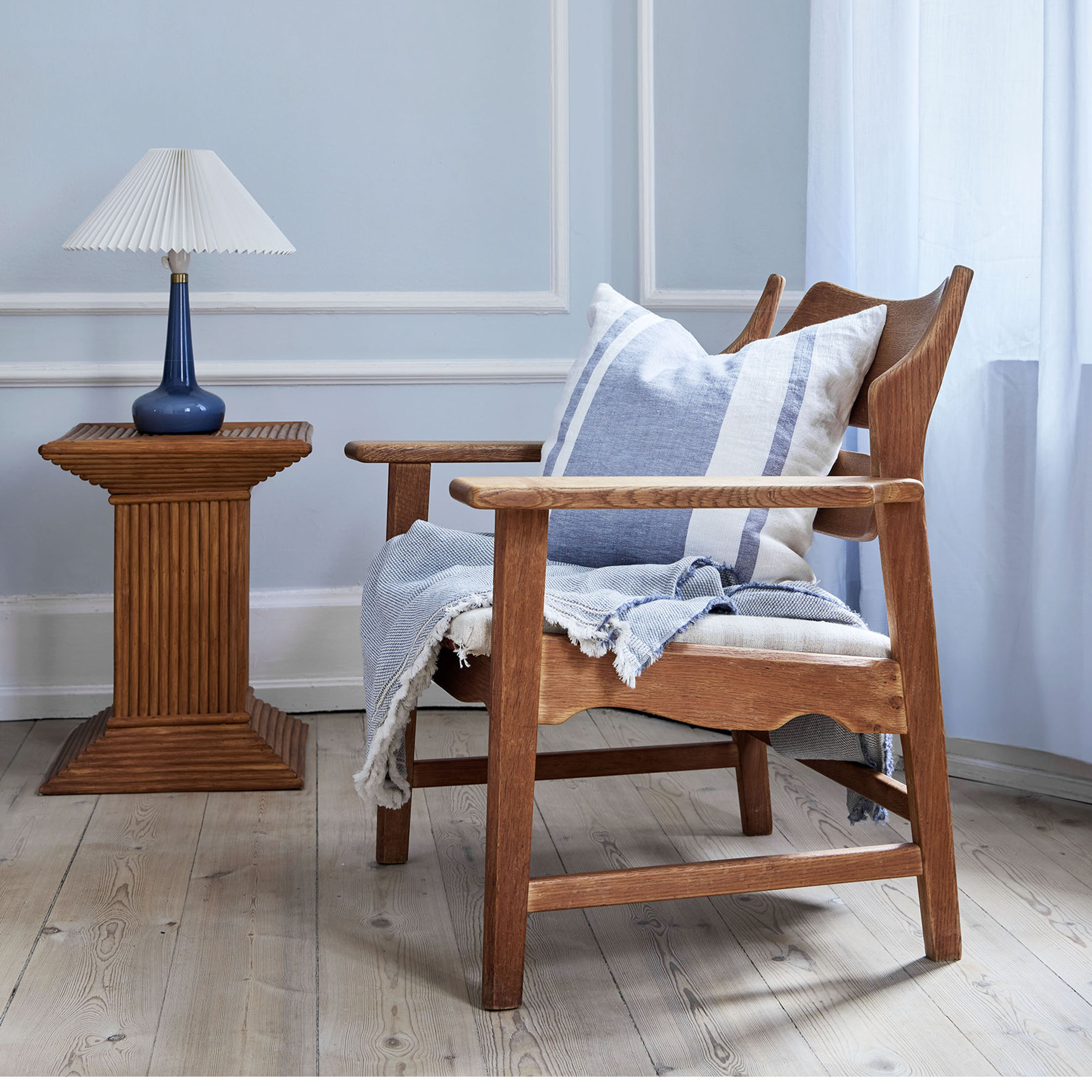 Tell me more Leonie Teppe Blue 135x200