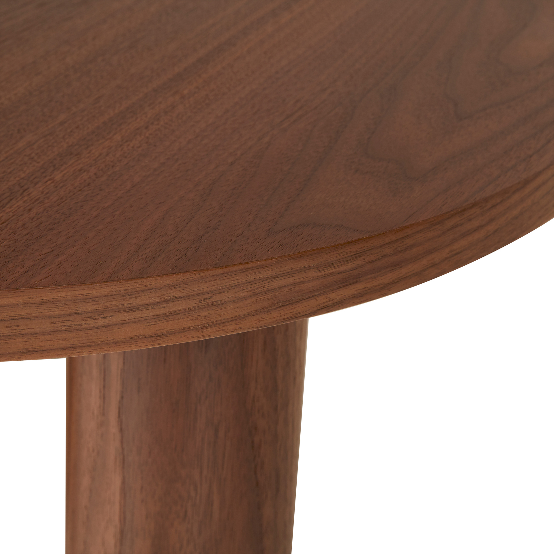 Nordic Home Melvin Soffbord Valnöt Ø65