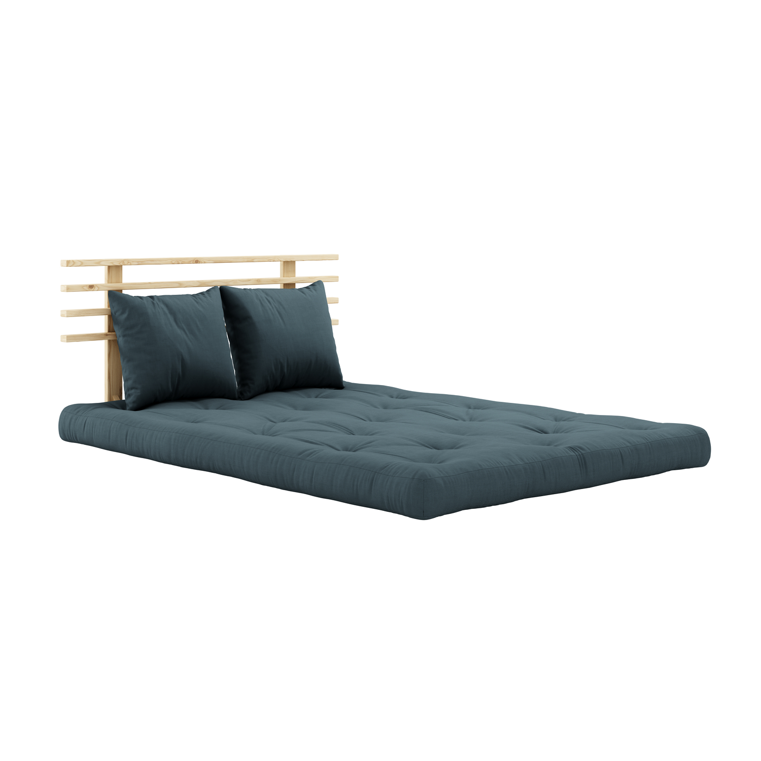 Karup Design Shin Sano Sovesofa Natur/Petrol Blue 140cm