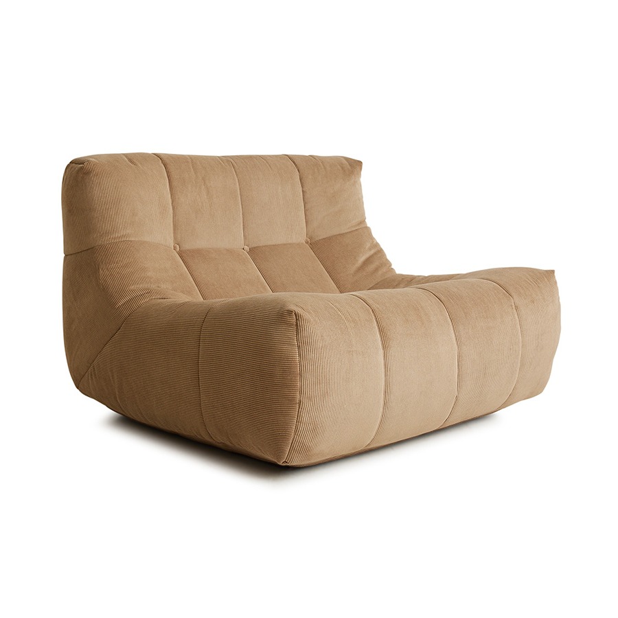 Lazy Lounge Fåtölj Corduroy Rib Brown