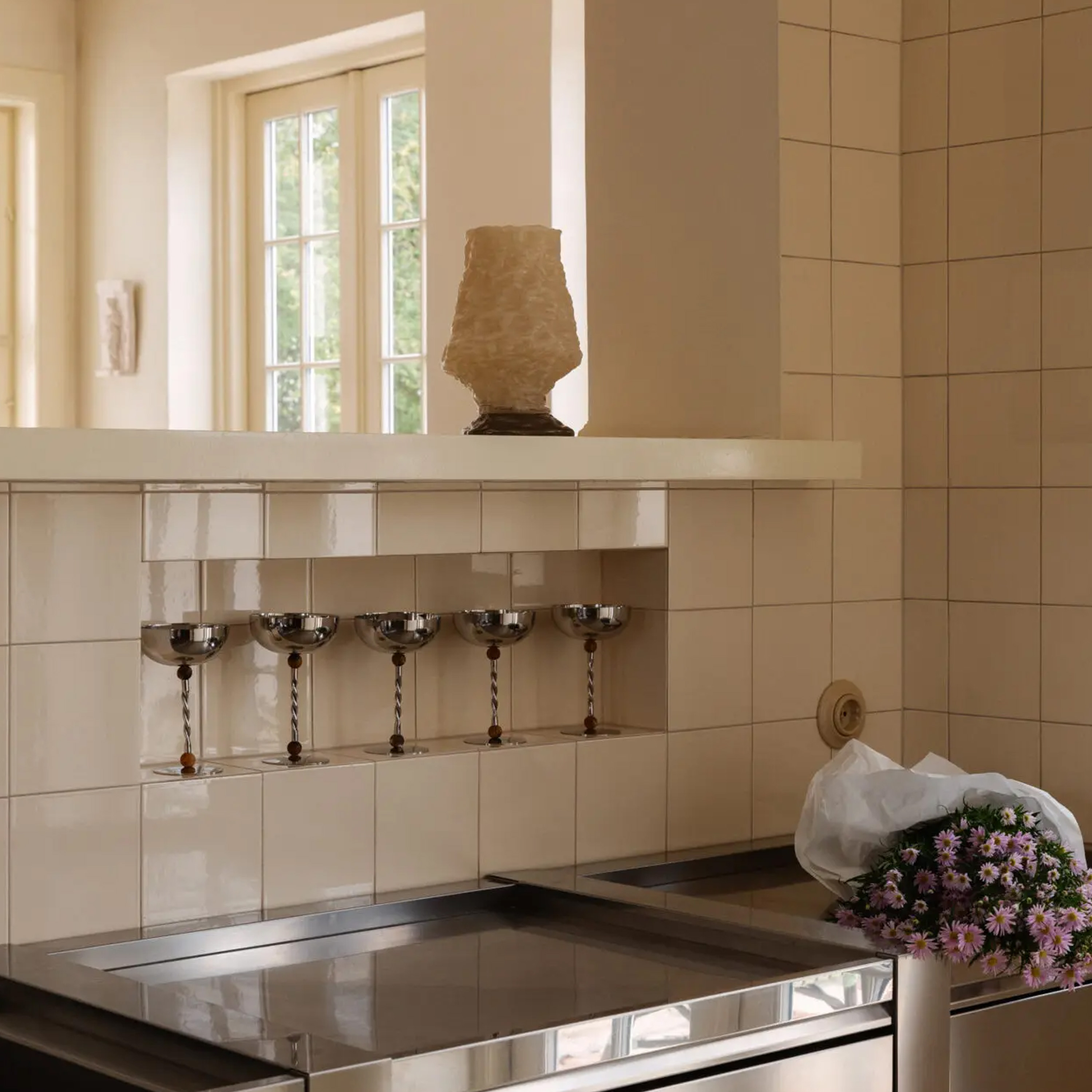 Olsson &amp; Jensen Kiva vase offwhite 26 cm