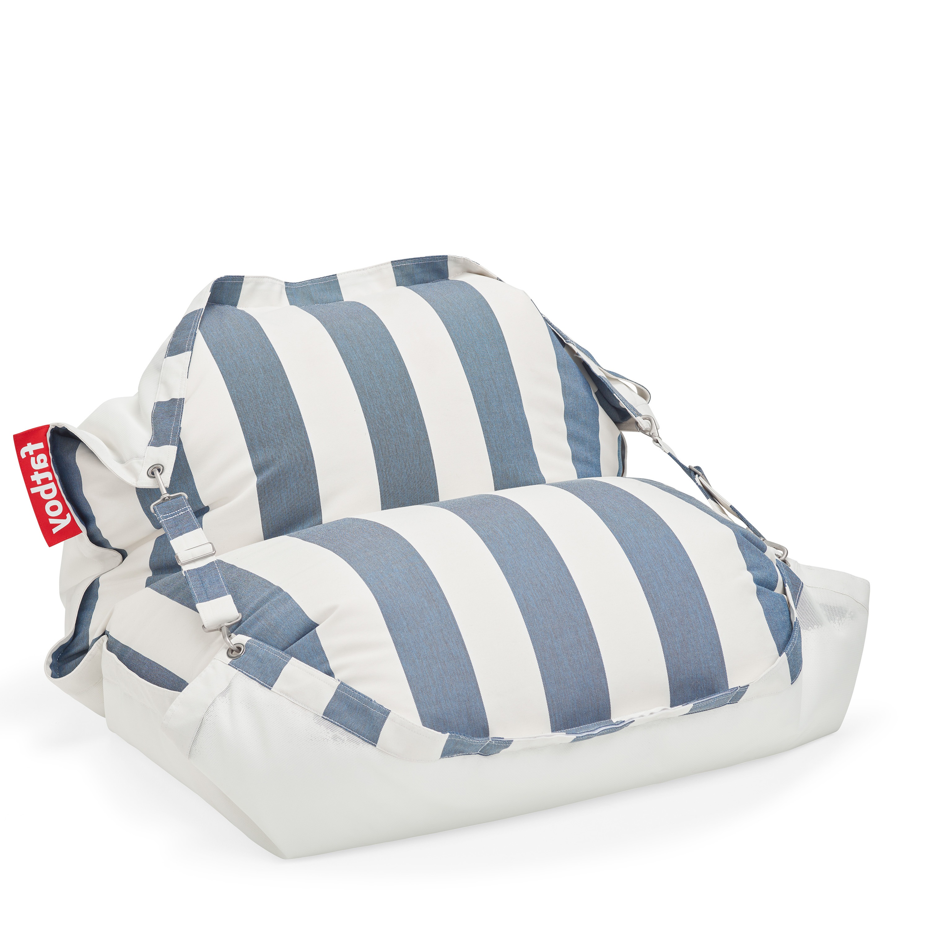 Original Floatzac puff Stripe Ocean Blue