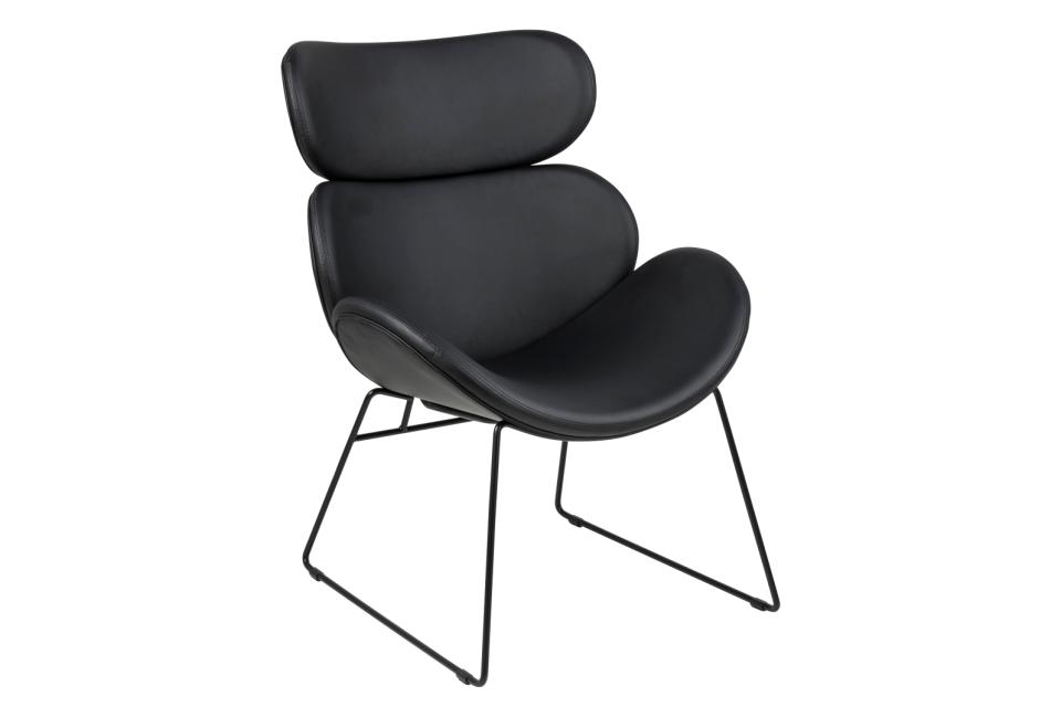 Nordic Home - Hilda Loungestol Svart - Loungestoler