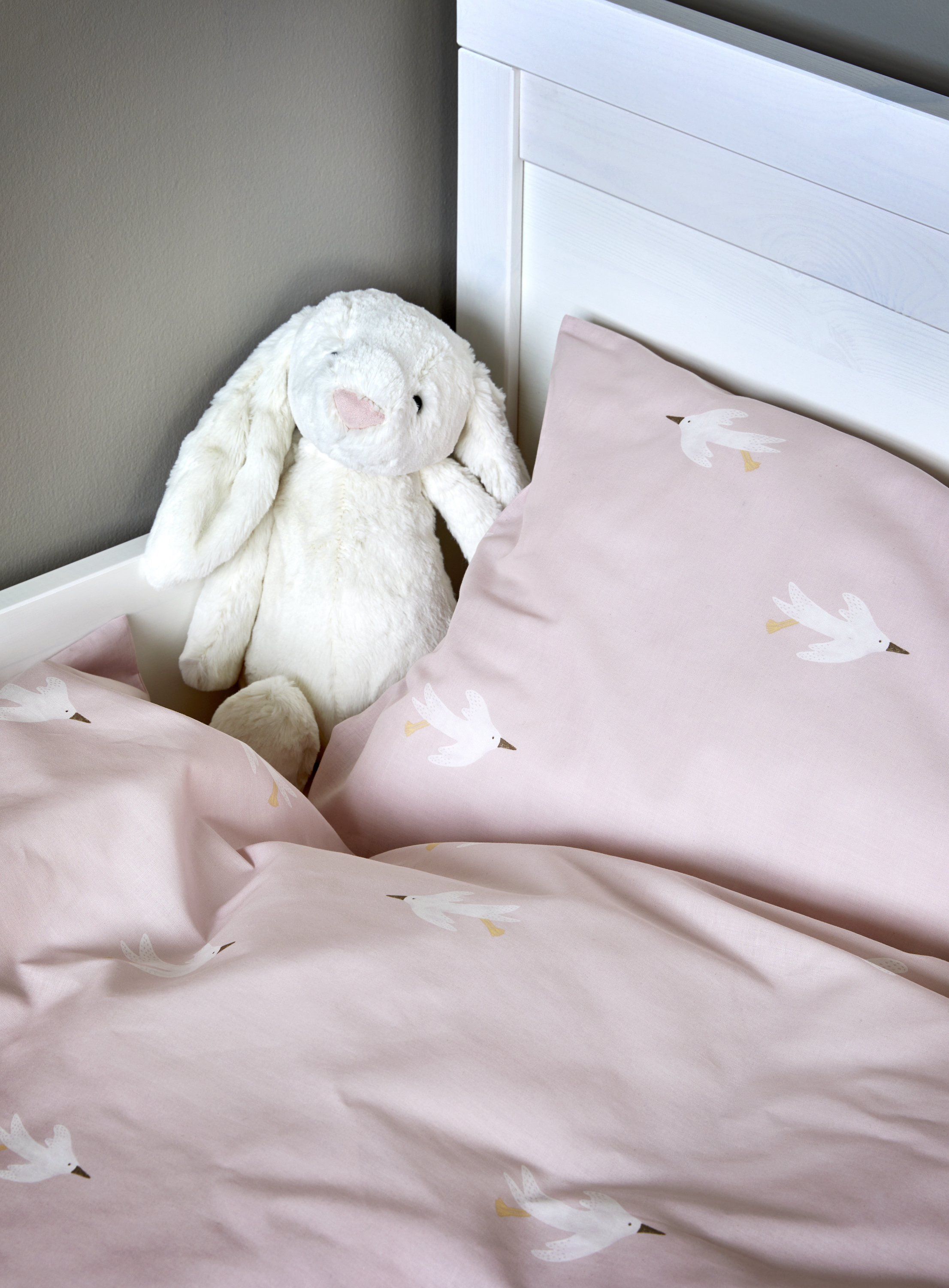 Høie Fina Lapsi Pussilakanasetti Vaaleanpunainen