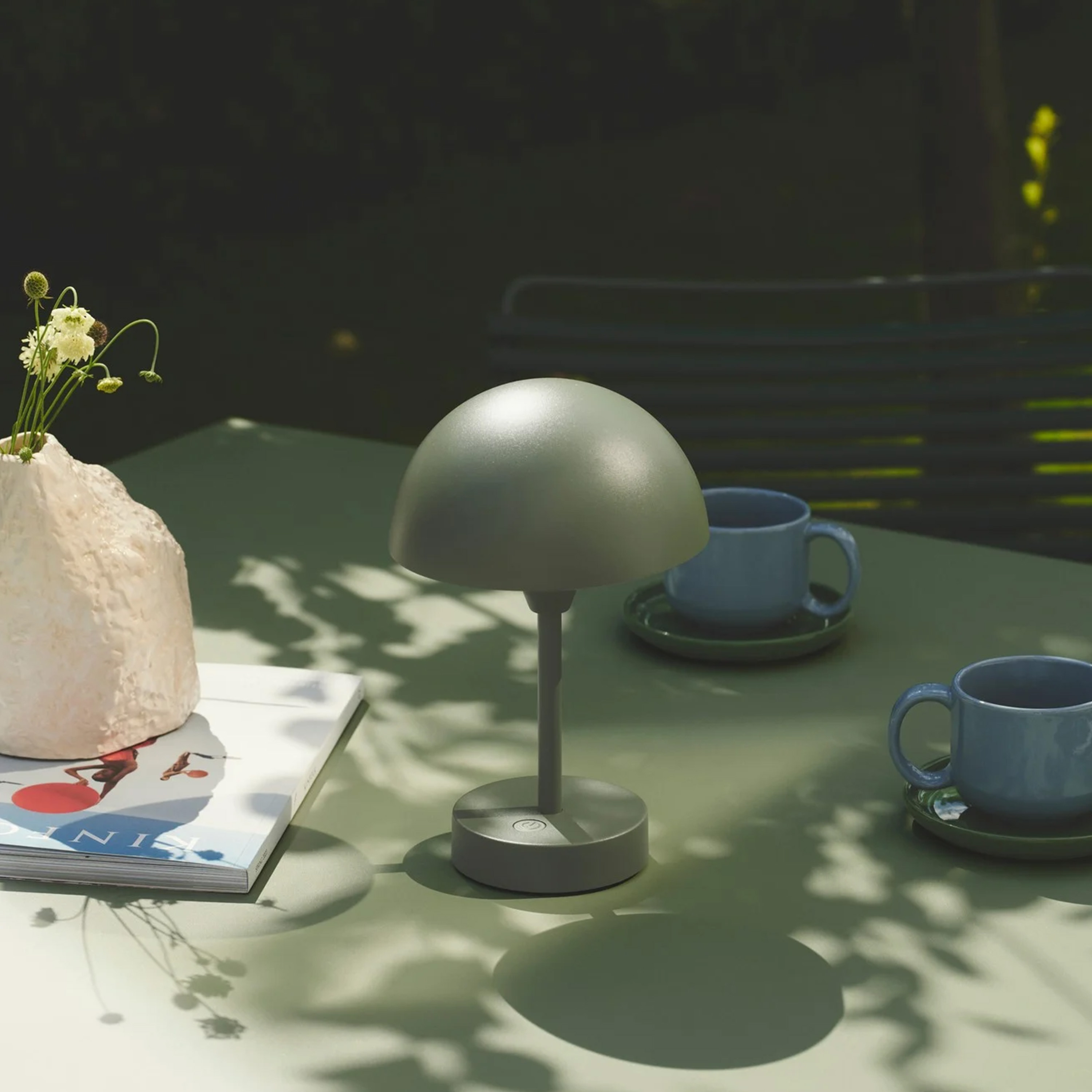 Nordlux Ellen To-Go Bærbar Bordlampe Olivengrønn