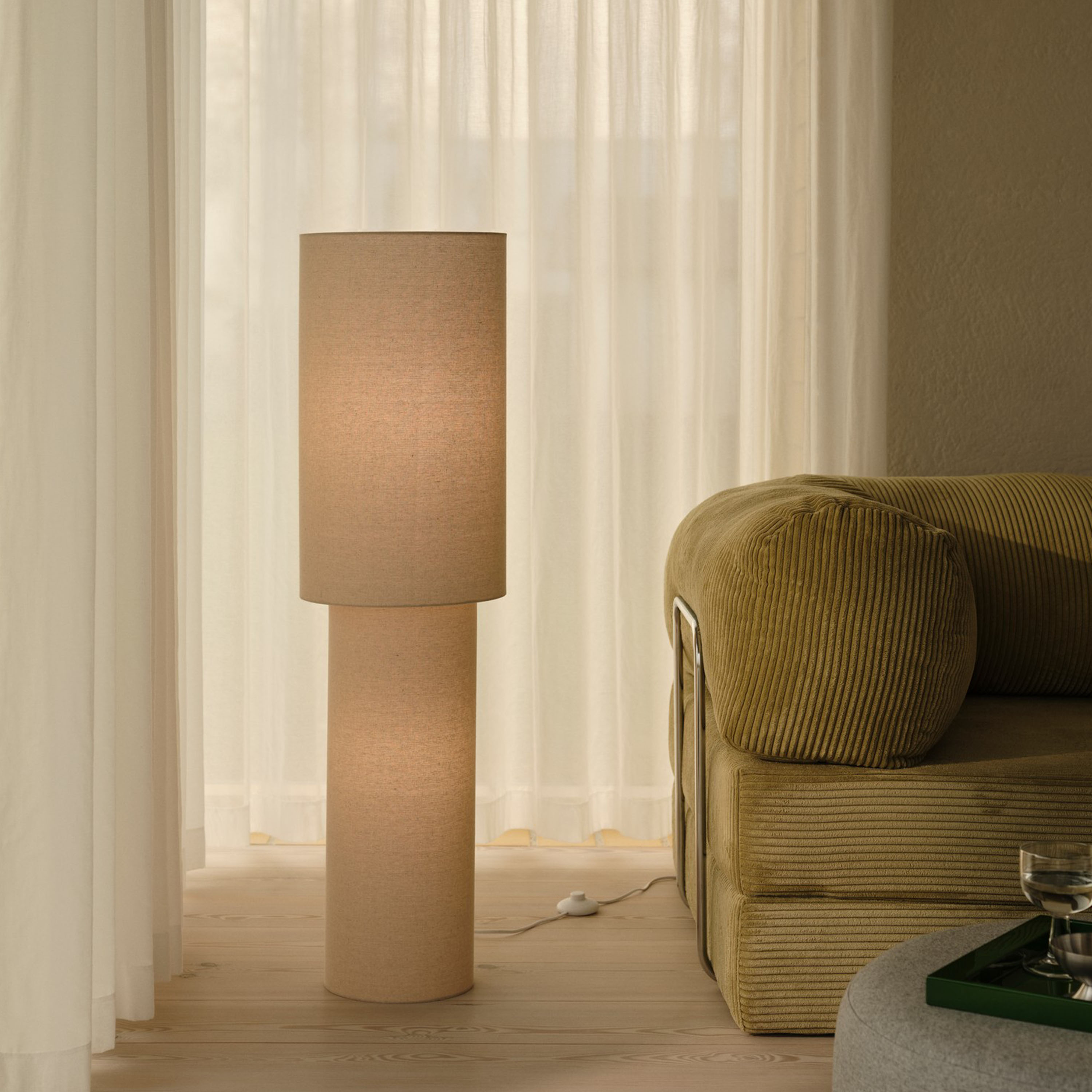 Nordlux Izara 110 Golvlampa Beige